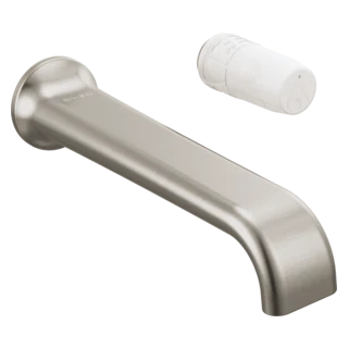 Brizo Allaria: Two-Hole, Single-Handle Wall Mount Lavatory Faucet - Less Handle 1.2 GPM - Image 4