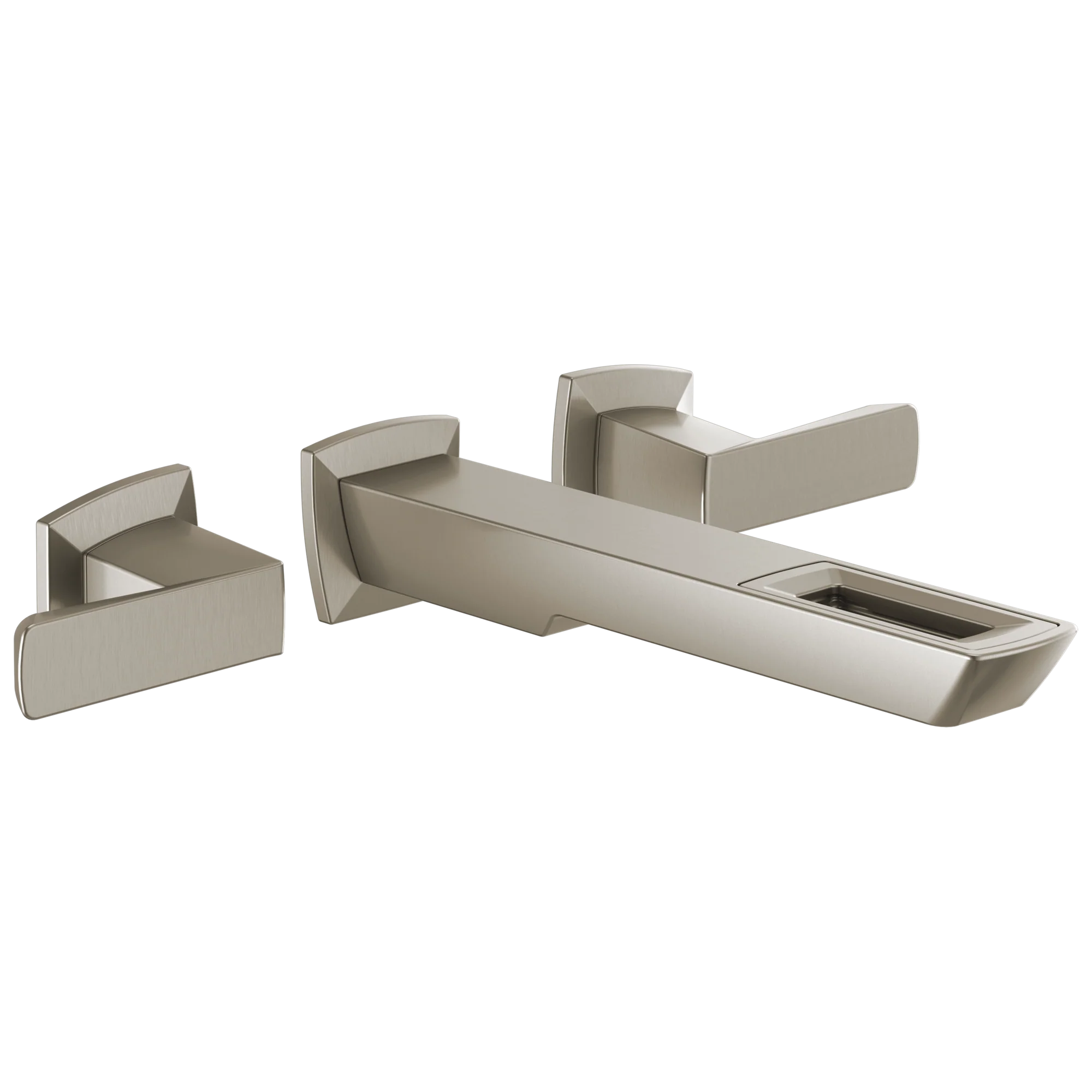 Brizo Vettis:T65886LF Two-Handle Wall Mount Lavatory Faucet With Open-Flow Spout 1.2 GPM - Image 2