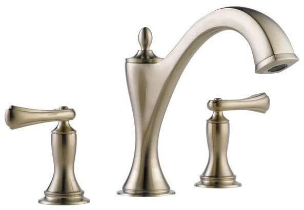 Brizo Charlotte: Roman Tub Faucet - Less Handles - Image 2