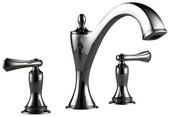 Brizo Charlotte: Roman Tub Faucet - Less Handles - Image 3