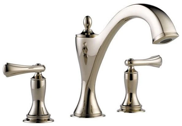 Brizo Charlotte: Roman Tub Faucet - Less Handles - Image 5