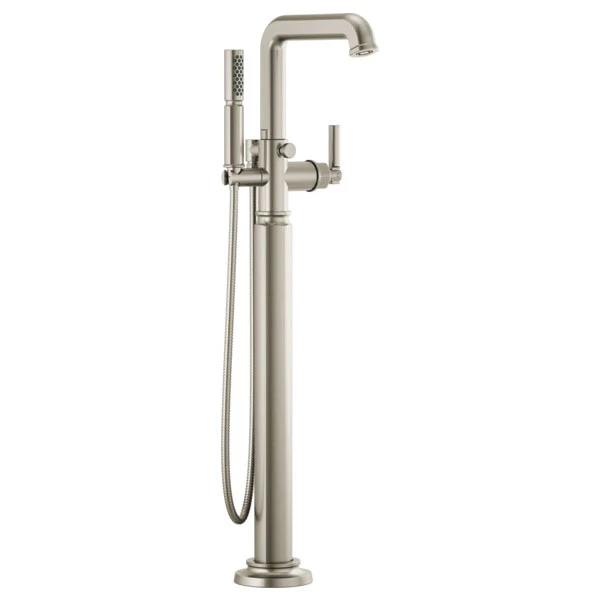 Brizo Invari: Single-Handle Floor Mount Tub Filler - Less Handle - Image 2