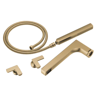 Brizo Kintsu: Two-Handle Tub Filler Trim Kit With Cross Handles - Image 2