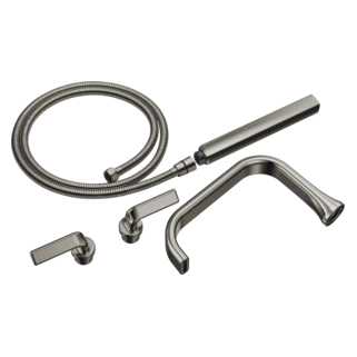 Brizo Allaria: Two-Handle Tub Filler Trim Kit with Twist Lever Handles - Image 2
