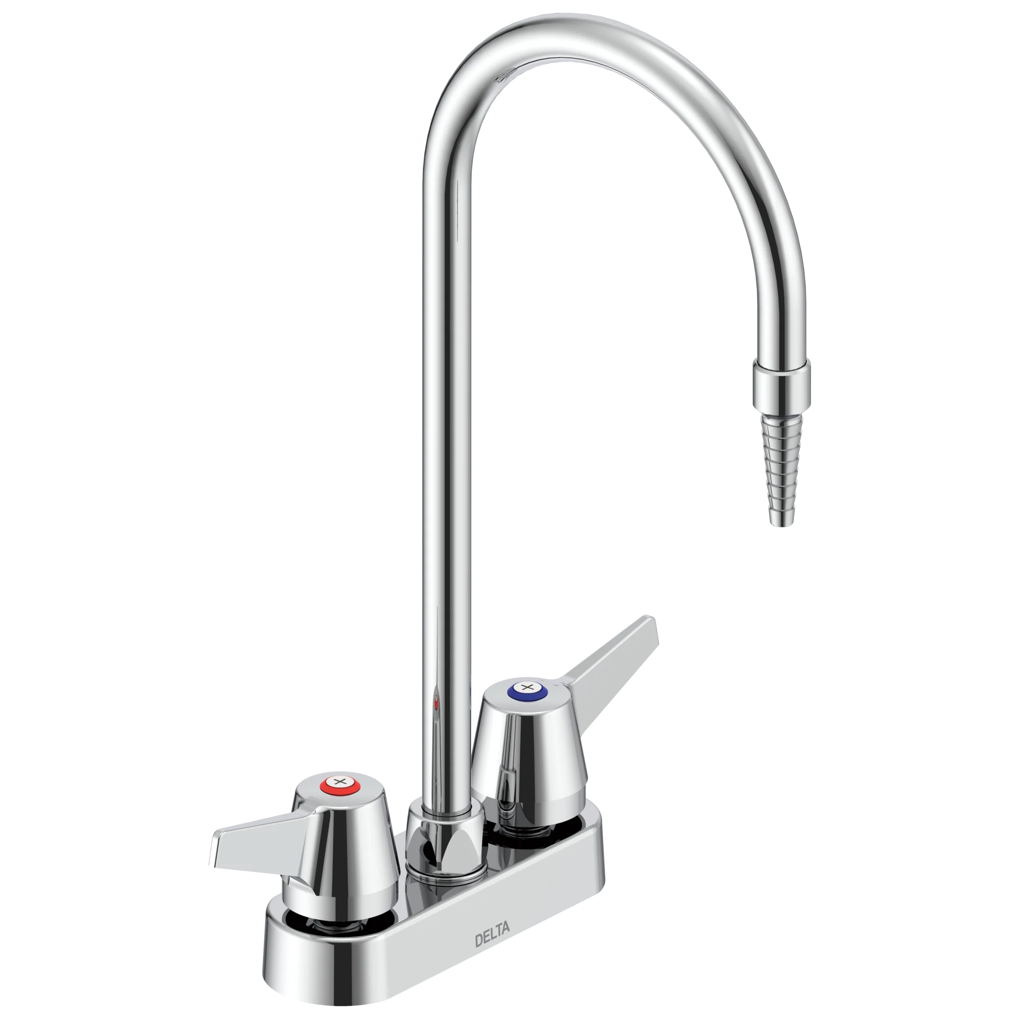 Delta Commercial W67 Series Mixing Faucet:W6720 Two Handle 4" Deck Mount Laboratory Mixing Faucet - Image 5