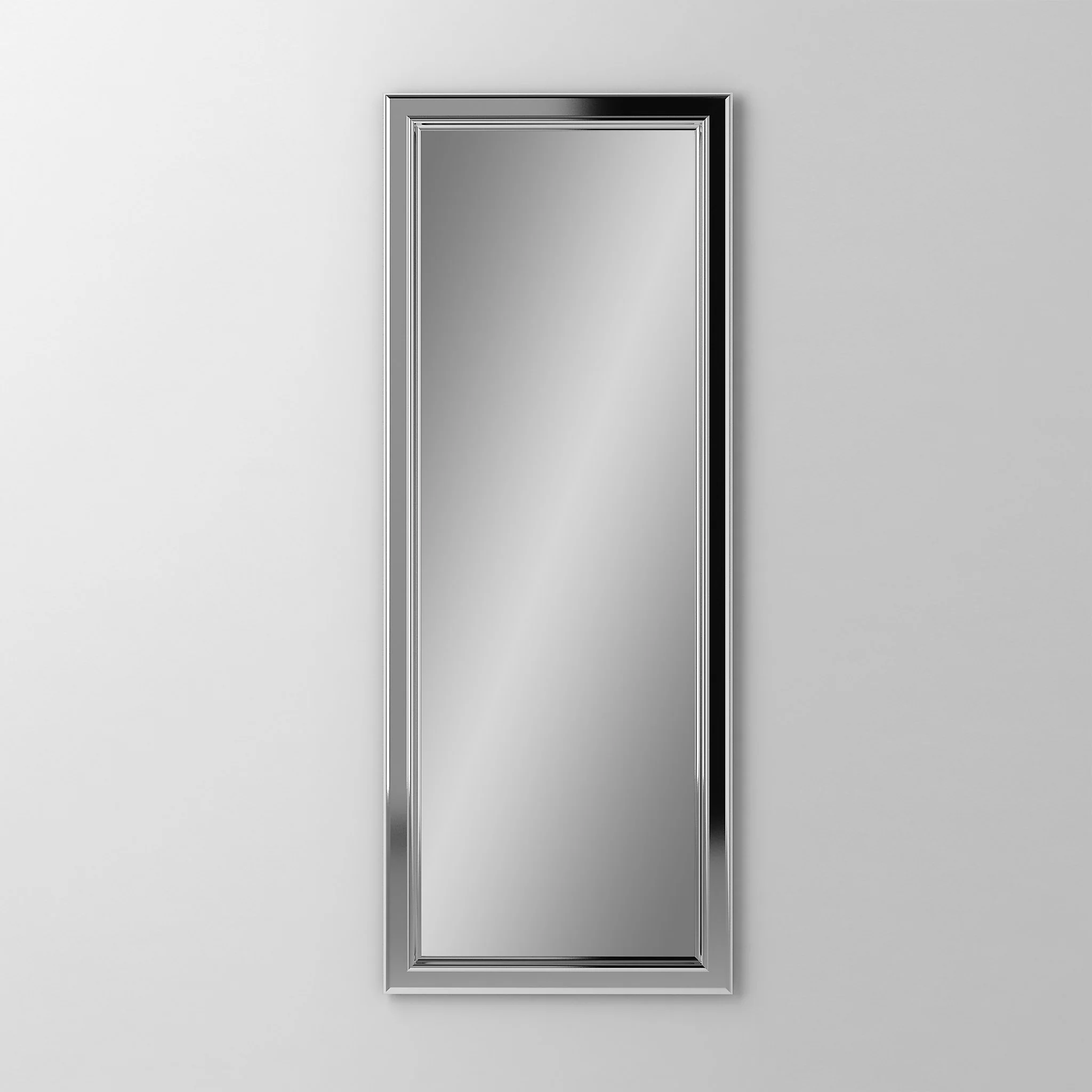 robern DC2040D4BMG76 Main Line Cabinet, 20" x 40" x 4", Bryn Mawr Frame, Chrome, Reversible Hinge, Non-Electric