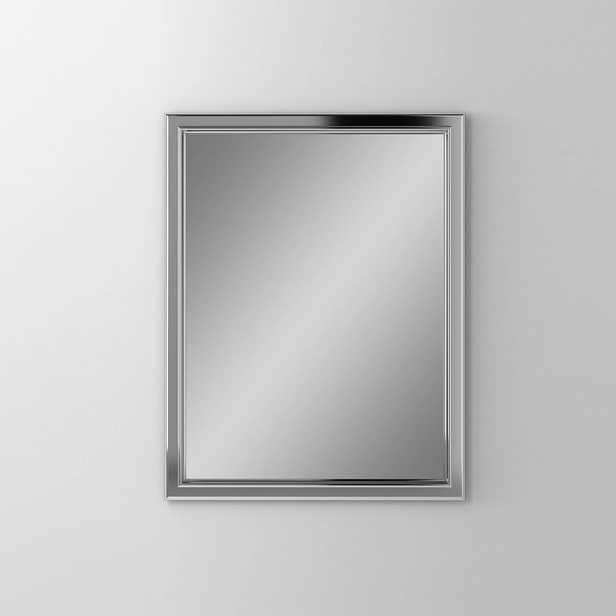 robern DC2430D6BMGRE76 Main Line Cabinet, 24" x 30" x 6", Bryn Mawr Frame, Chrome, Right Hinge, Electric