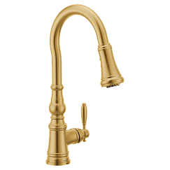 Moen One-Handle Pulldown Kitchen Faucet - Image 2