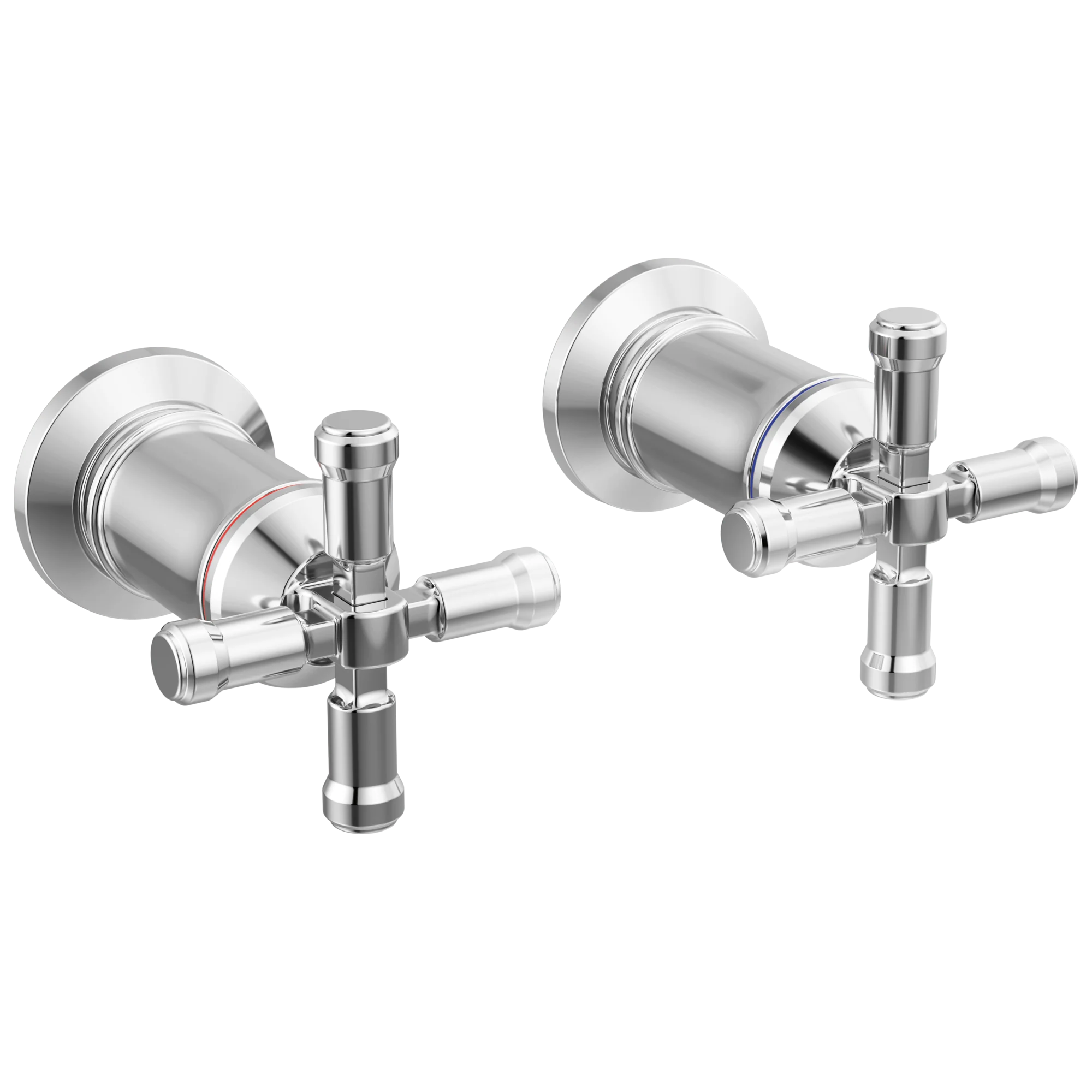 Delta Broderick: Wall Mount Bathroom Faucet Handle Kit-Cross