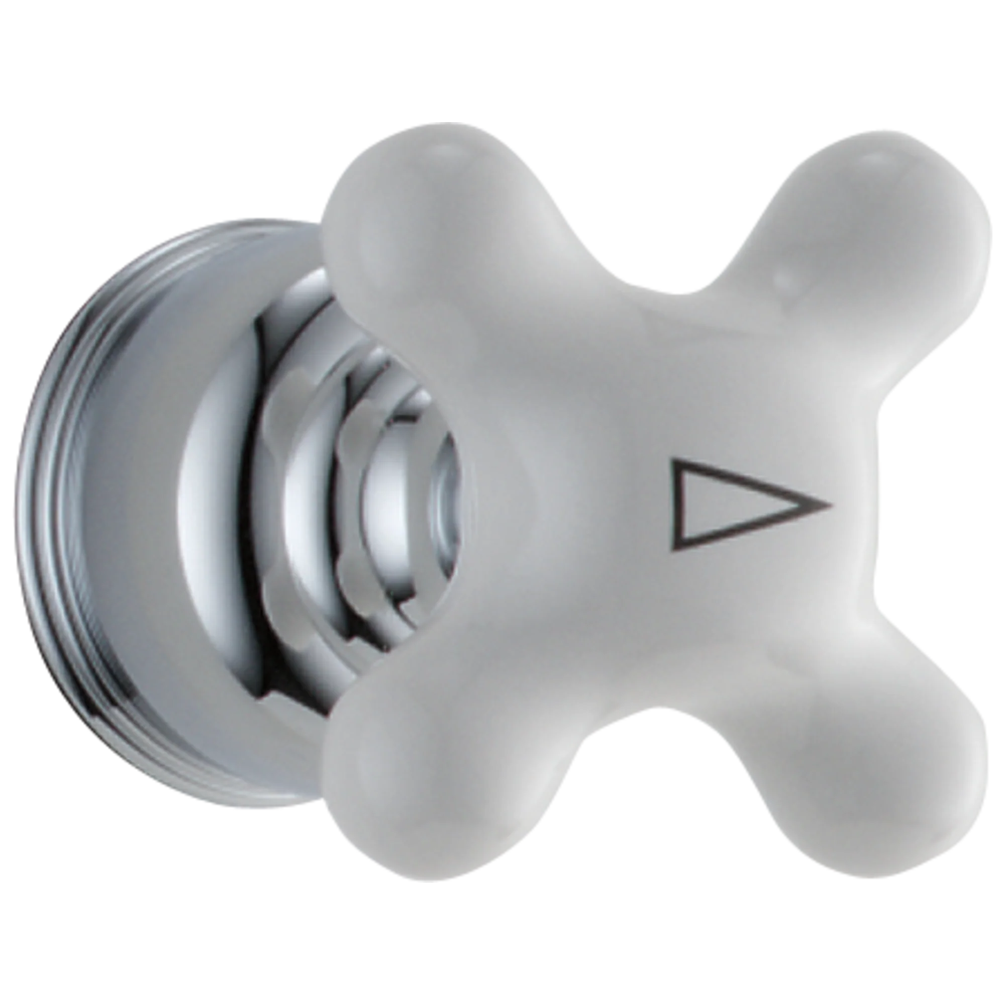 Delta H77 Neostyle Tub and Shower Porcelain Cross Handle