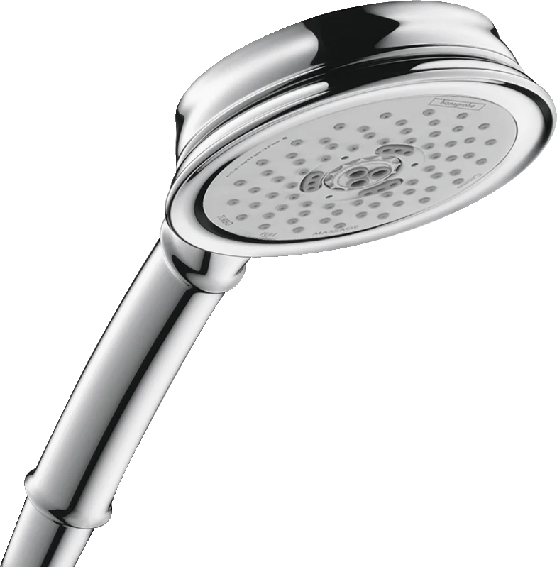hansgrohe Croma 100 Classic Handshower 3-Jet, 1.5 GPM