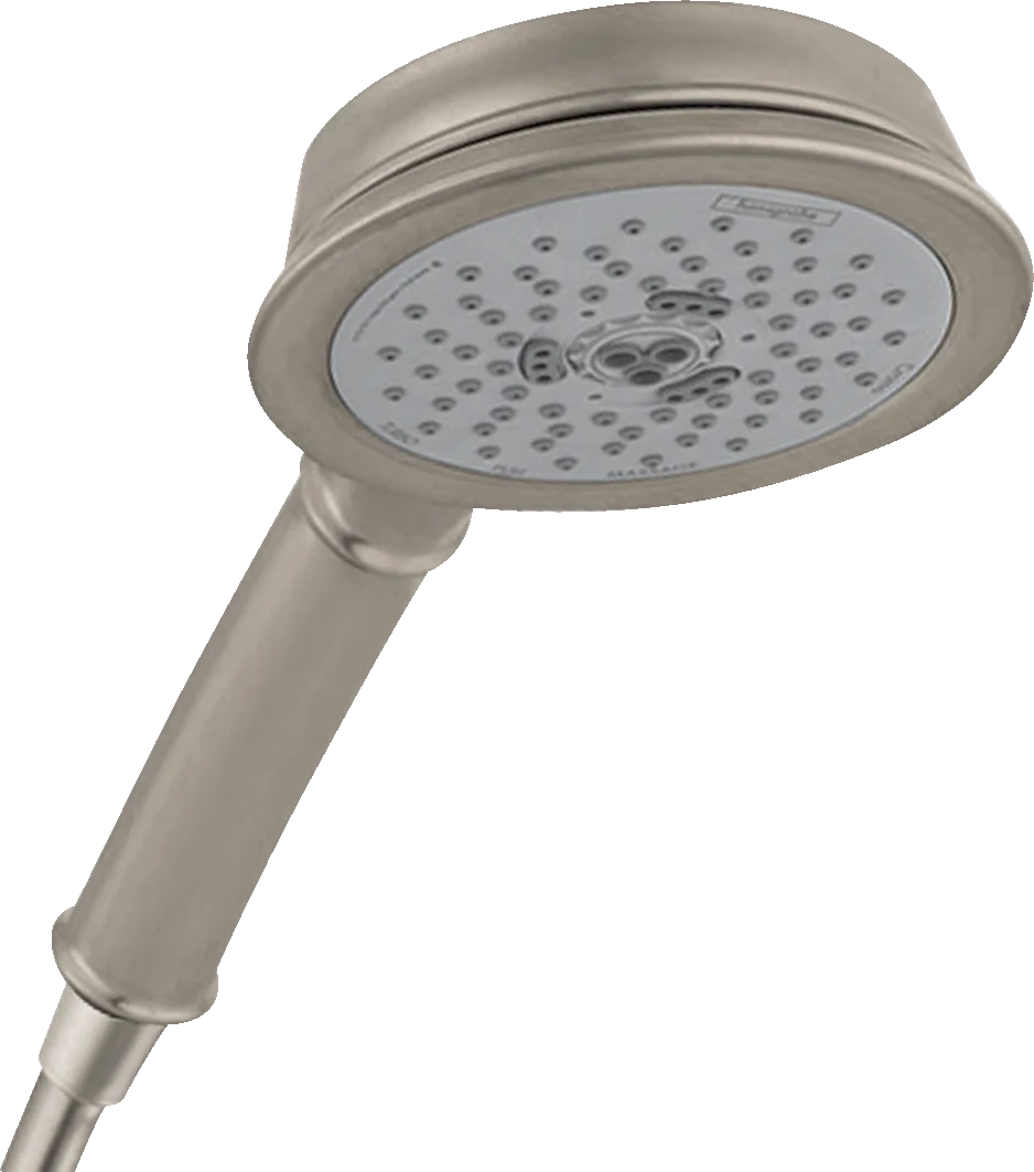 hansgrohe Croma 100 Classic Handshower 3-Jet, 1.5 GPM