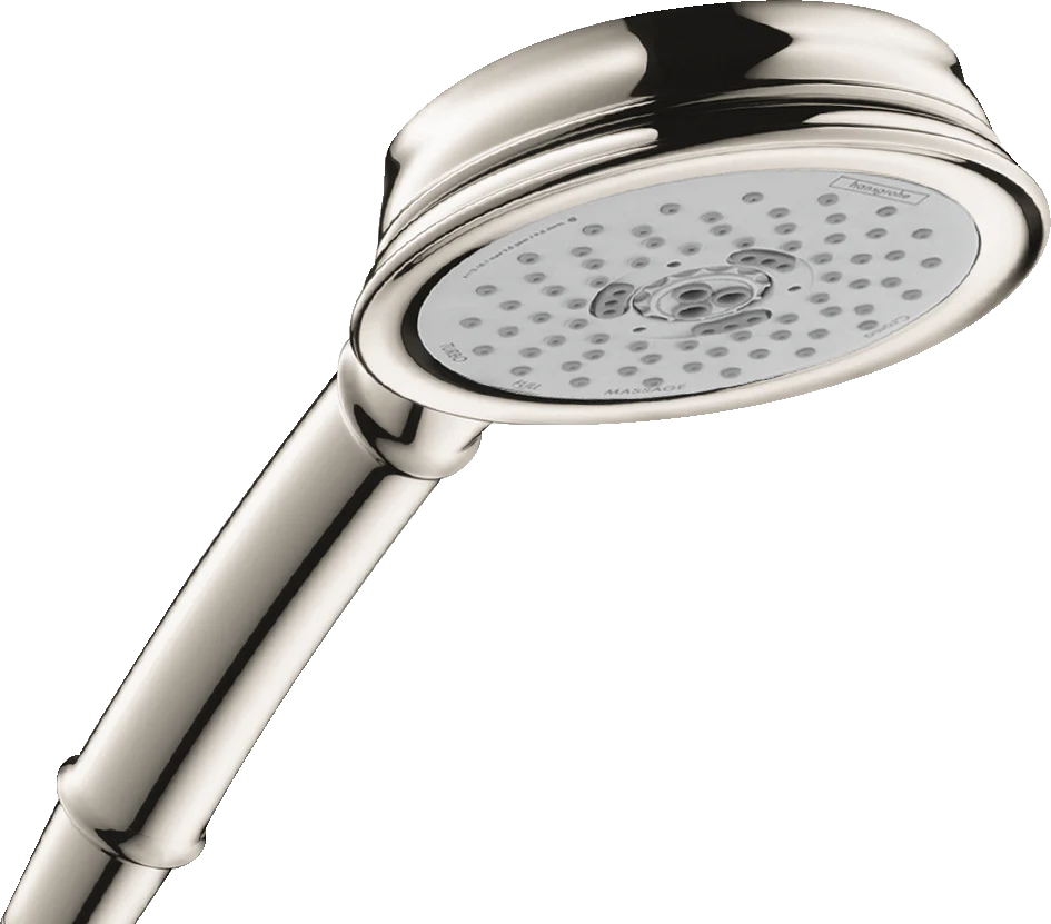 hansgrohe Croma 100 Classic Handshower 3-Jet, 1.5 GPM