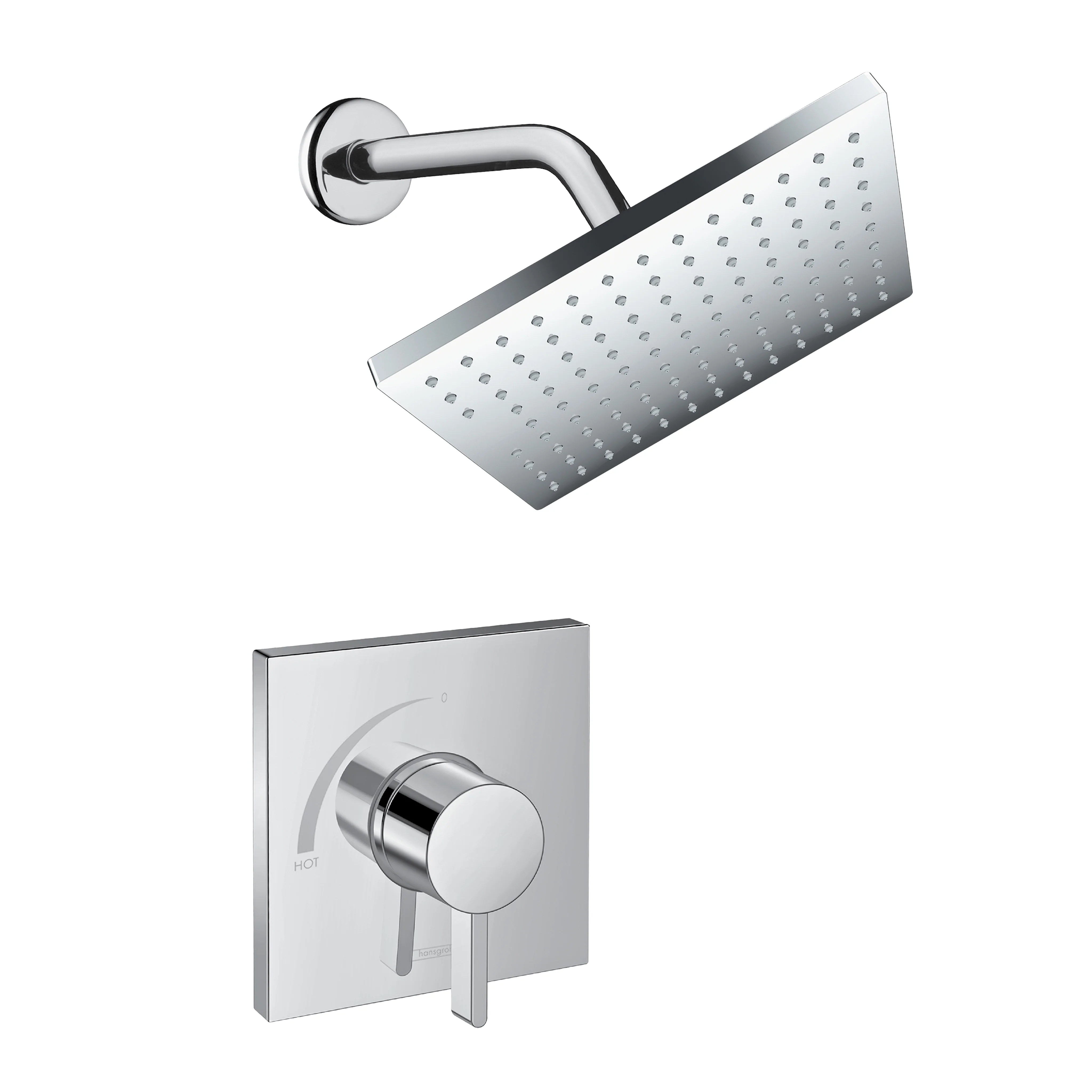 hansgrohe Vernis Blend Pressure Balance Shower Set, 1.75 GPM