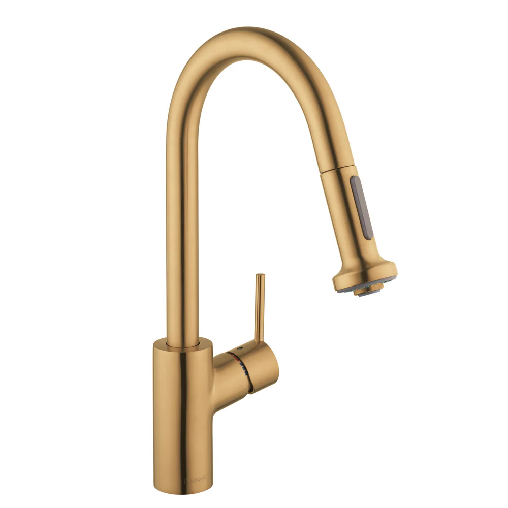 hansgrohe Talis S² HighArc Kitchen Faucet, 2-Spray Pull-Down, 1.75 GPM - Image 2