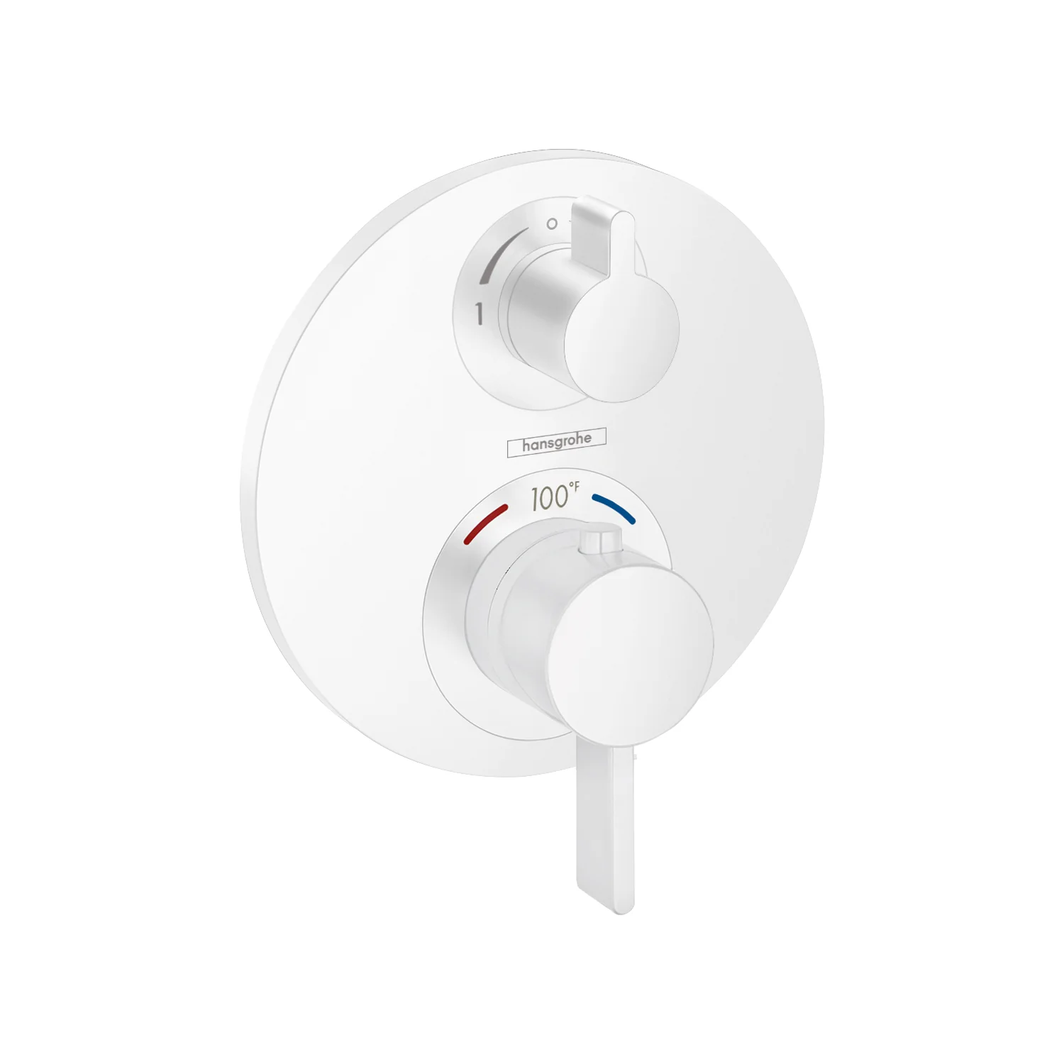 hansgrohe Ecostat S Thermostatic Trim with Volume Control and Diverter - Image 5
