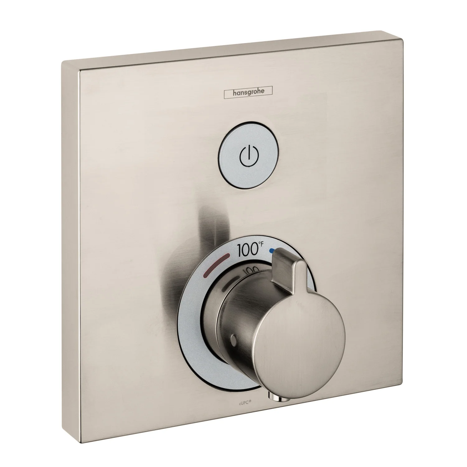 hansgrohe ShowerSelect Thermostatic Trim for 1 Function, Square - Image 6