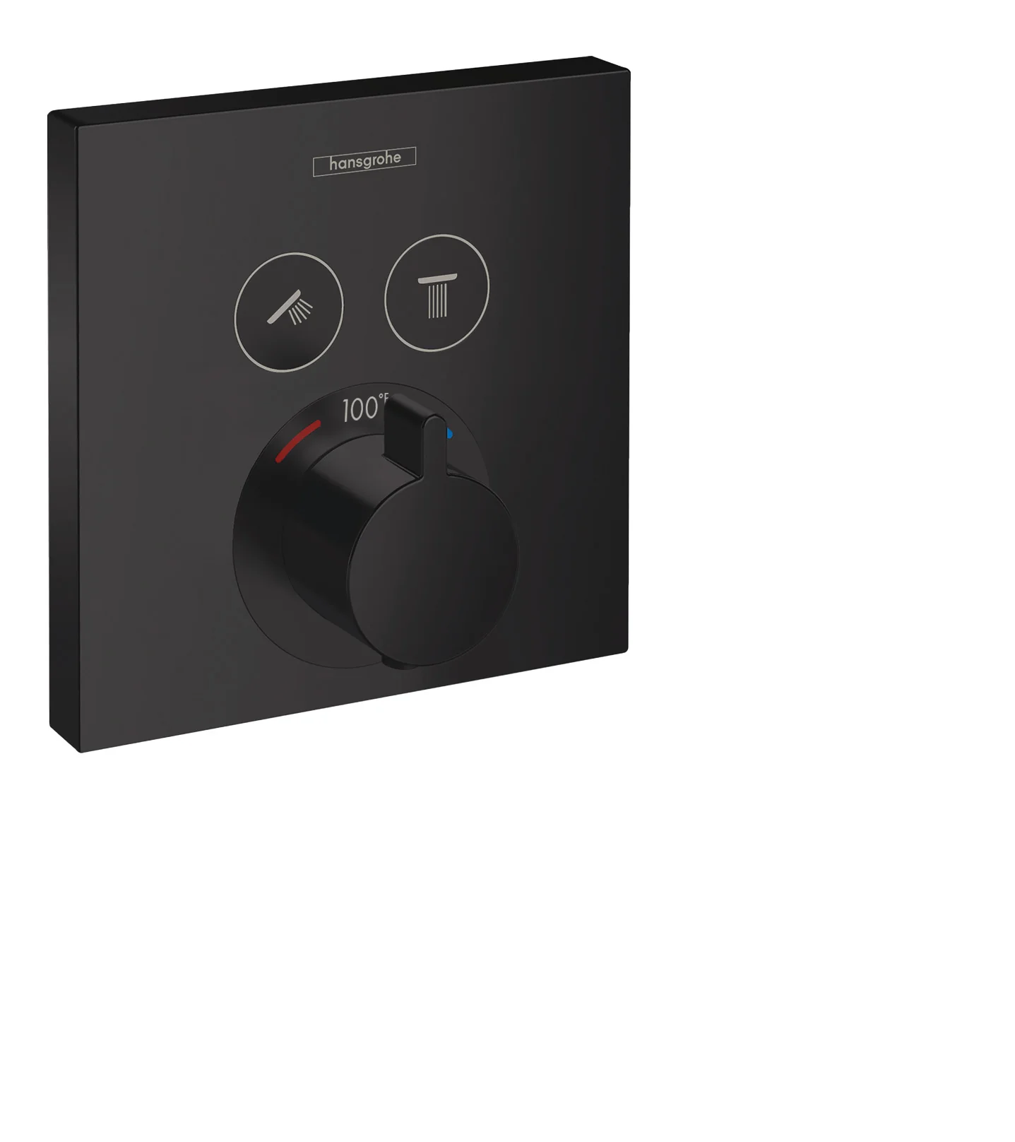 hansgrohe ShowerSelect Thermostatic Trim for 2 Functions, Square - Image 4