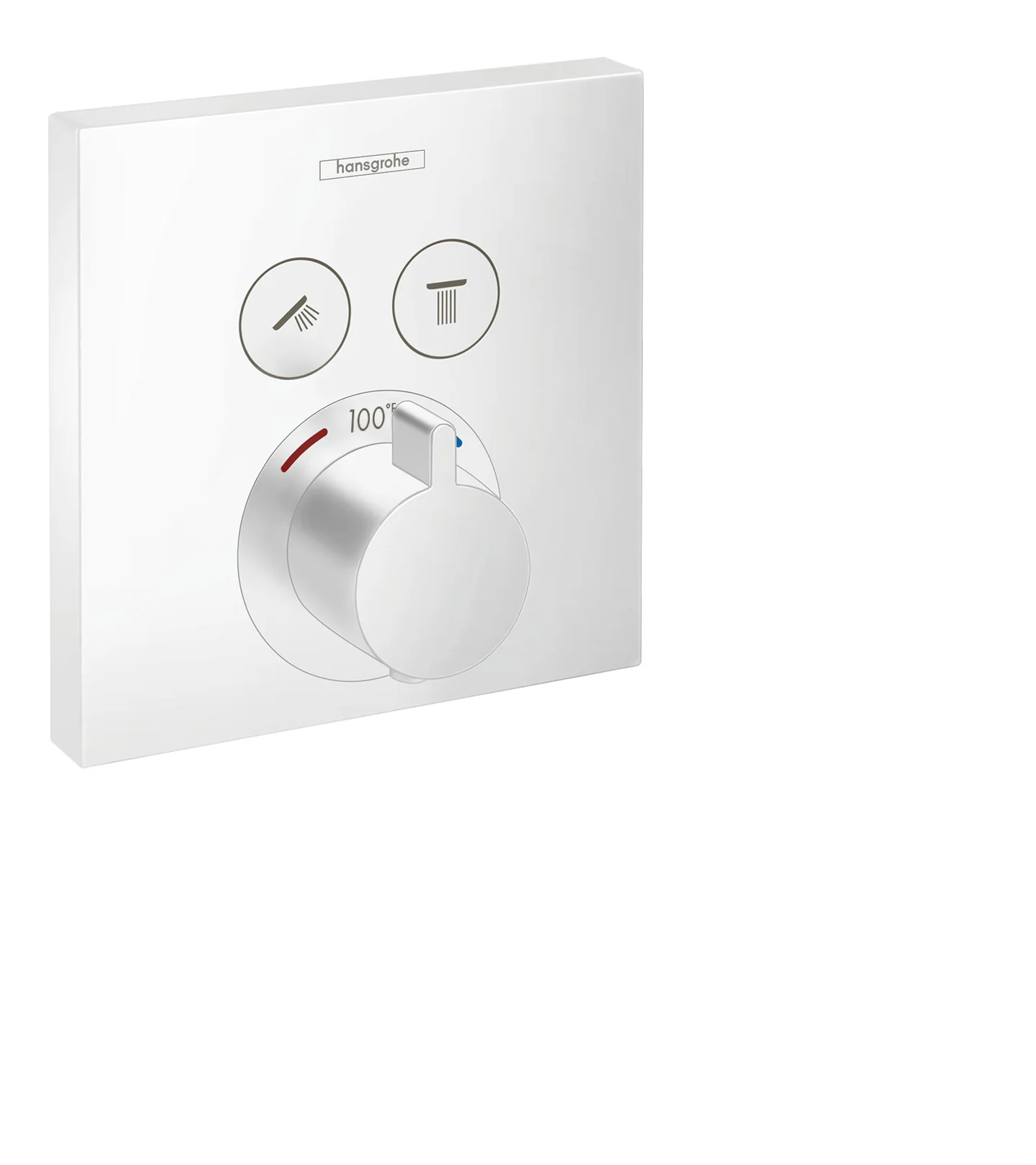 hansgrohe ShowerSelect Thermostatic Trim for 2 Functions, Square - Image 5