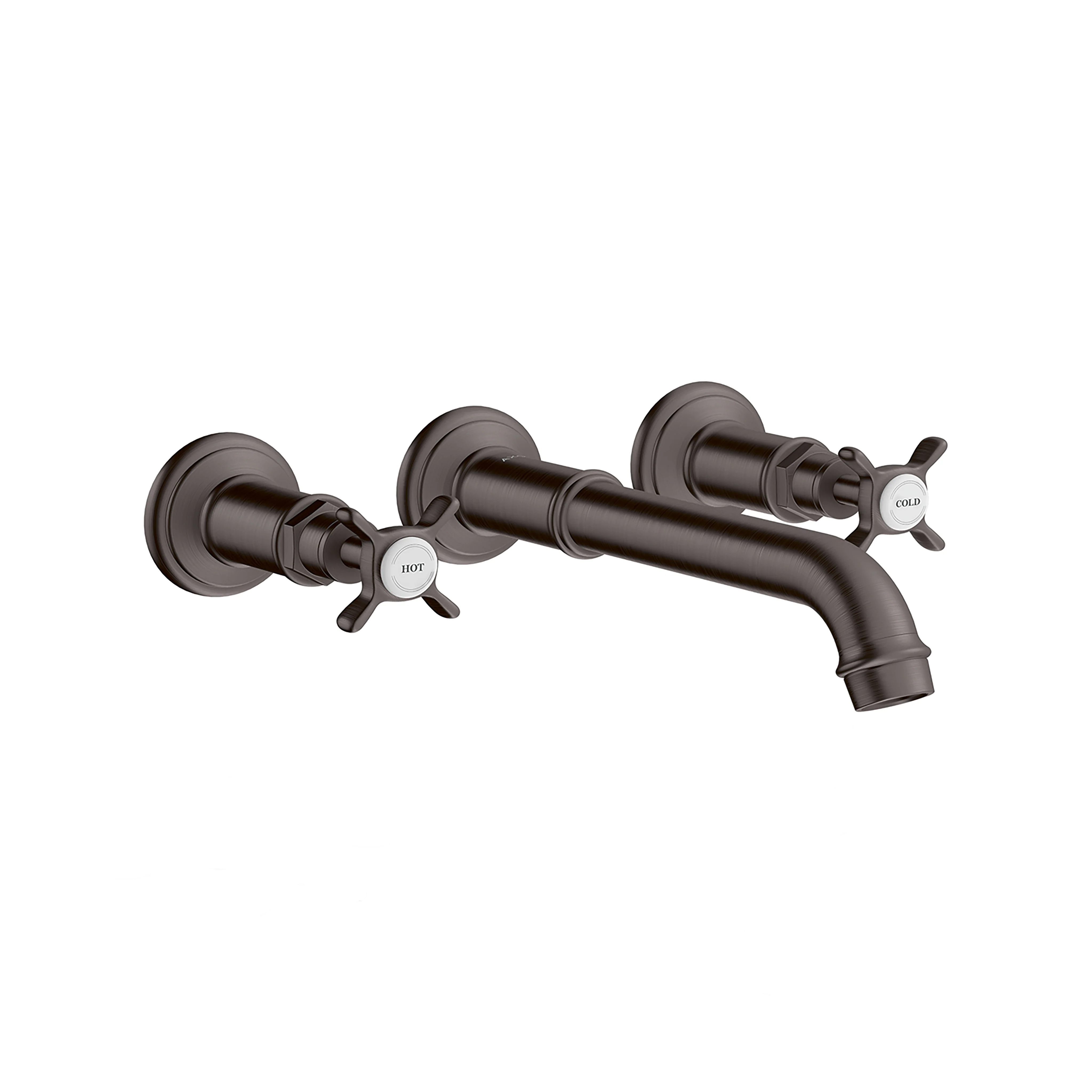AXOR Montreux Wall-Mounted Widespread Faucet Trim with Cross Handles, 1.2 GPM - Image 3