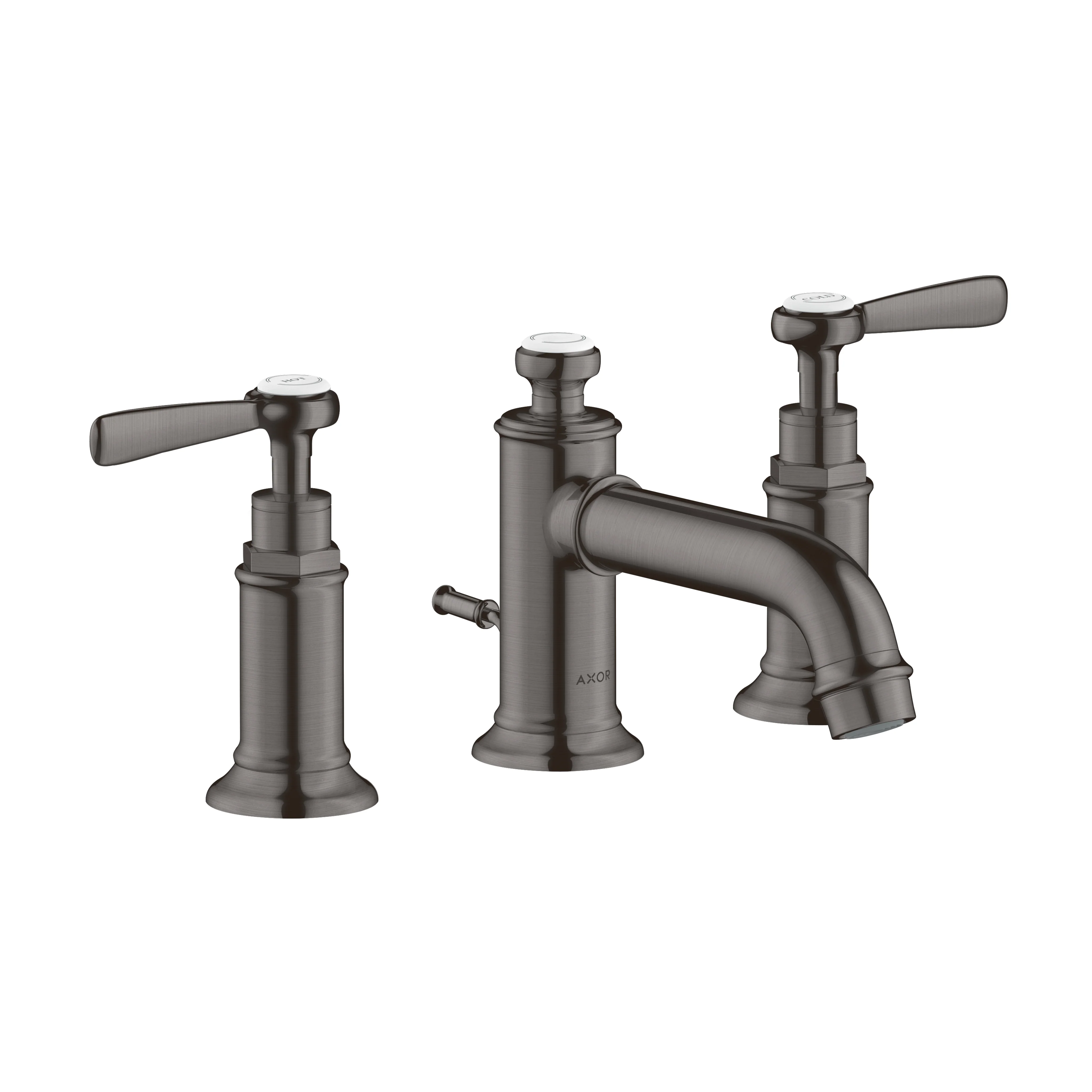 AXOR Montreux Widespread Faucet 30 with Lever Handles and Pop-Up Drain, 1.2 GPM - Image 3