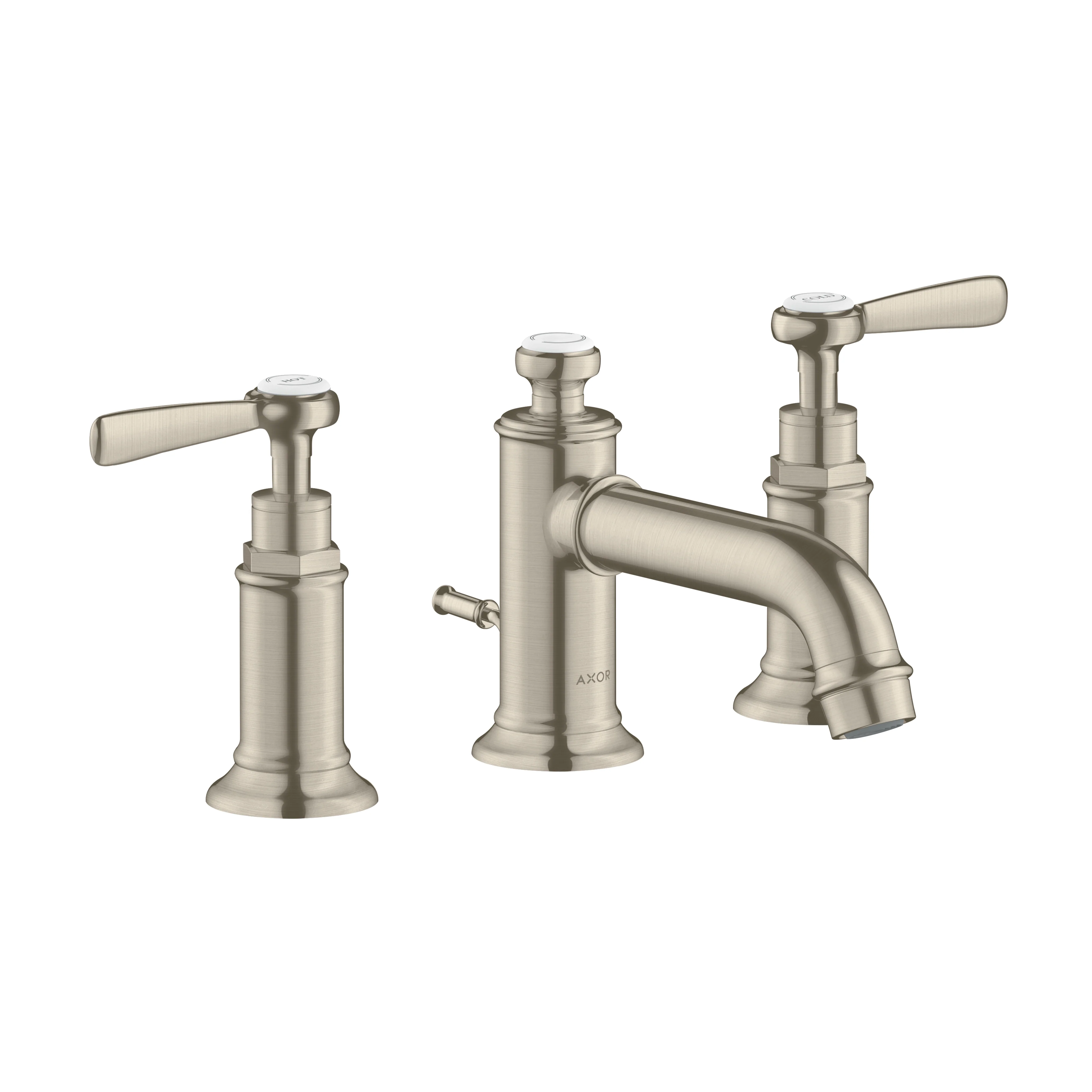 AXOR Montreux Widespread Faucet 30 with Lever Handles and Pop-Up Drain, 1.2 GPM - Image 4