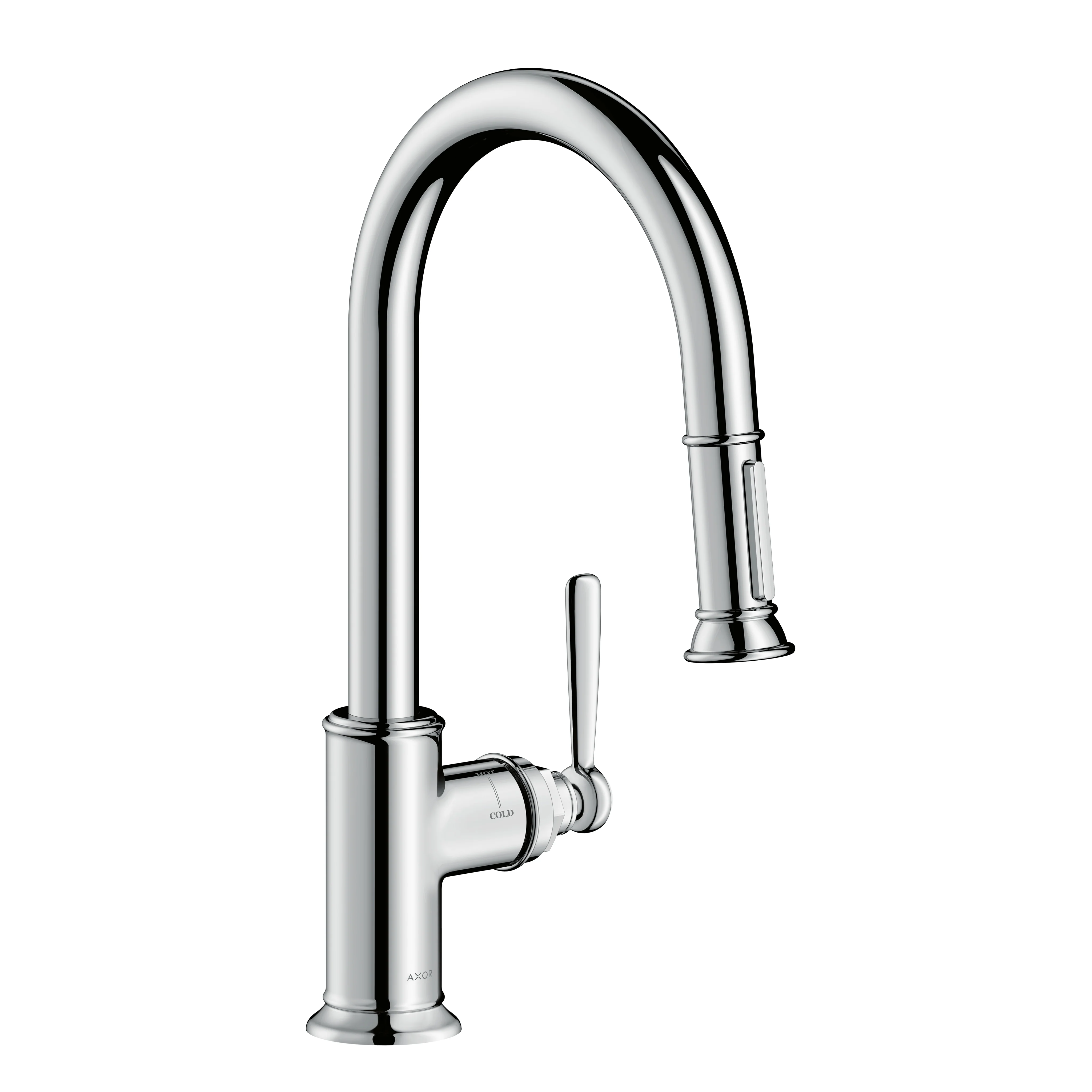 AXOR Montreux HighArc Kitchen Faucet 2-Spray Pull-Down, 1.75 GPM