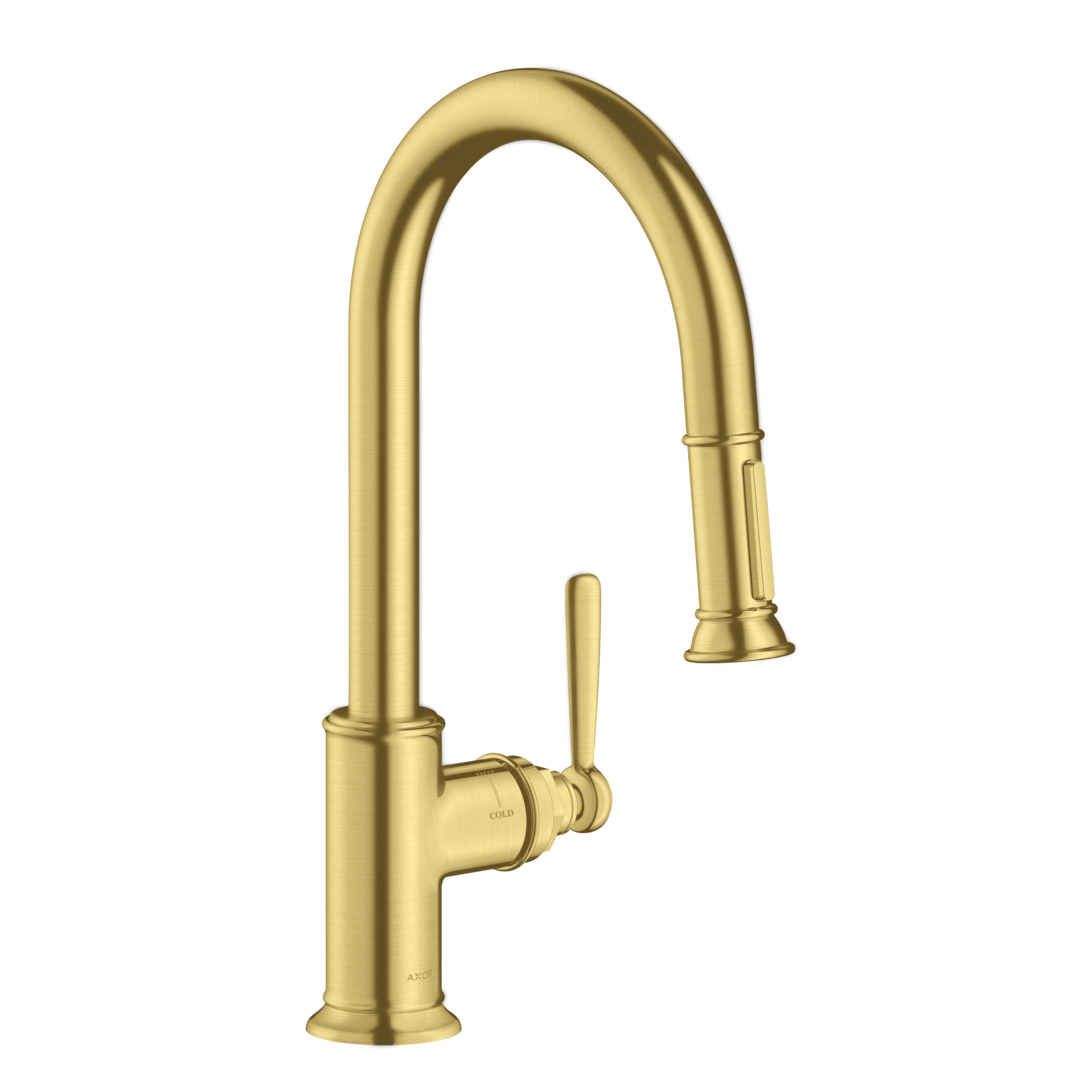 AXOR Montreux HighArc Kitchen Faucet 2-Spray Pull-Down, 1.75 GPM - Image 2