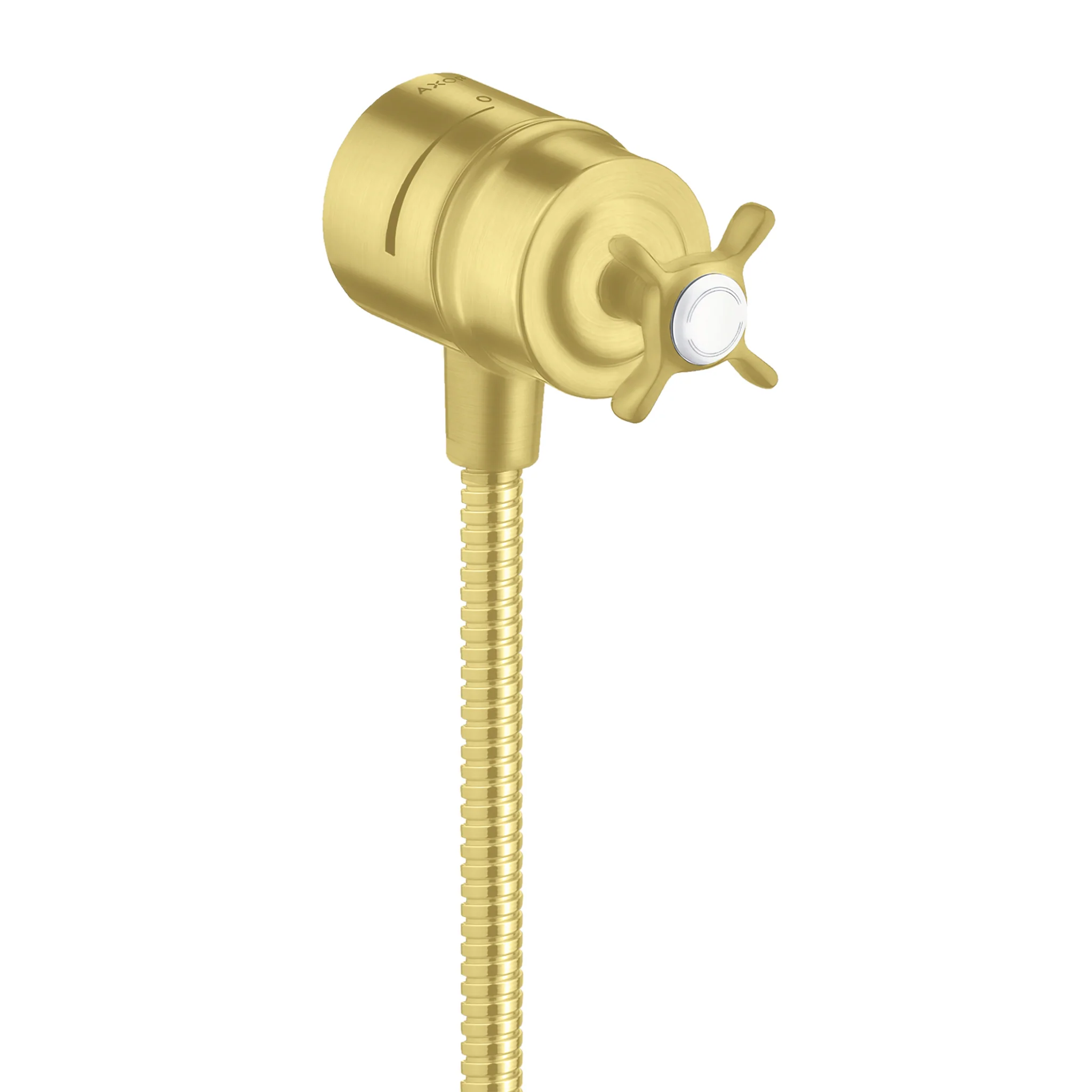 AXOR Montreux Wall Outlet with Check Valves and Volume Control, Cross Handle - Image 2