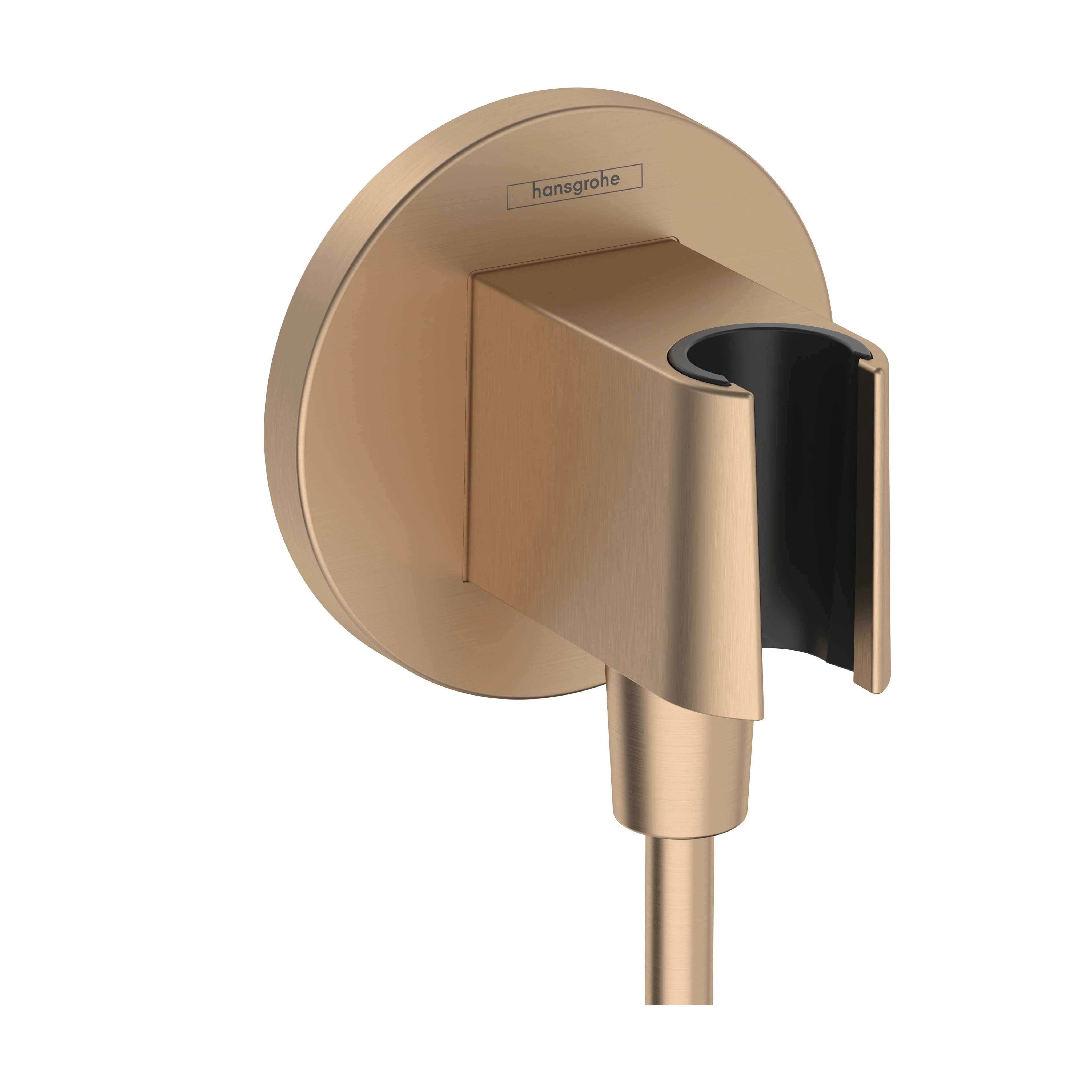 hansgrohe FixFit S Wall Outlet with Handshower Holder - Image 2