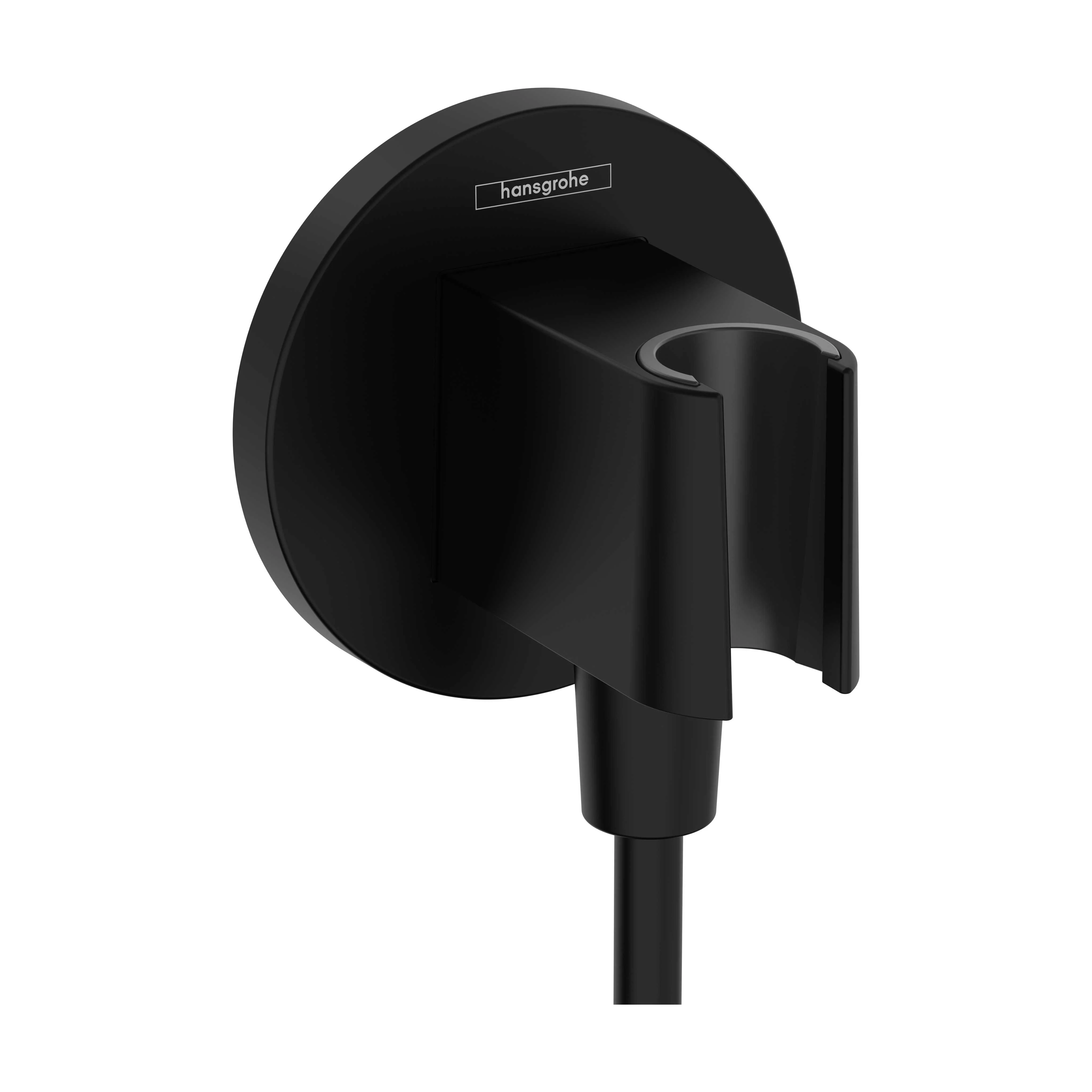 hansgrohe FixFit S Wall Outlet with Handshower Holder - Image 4