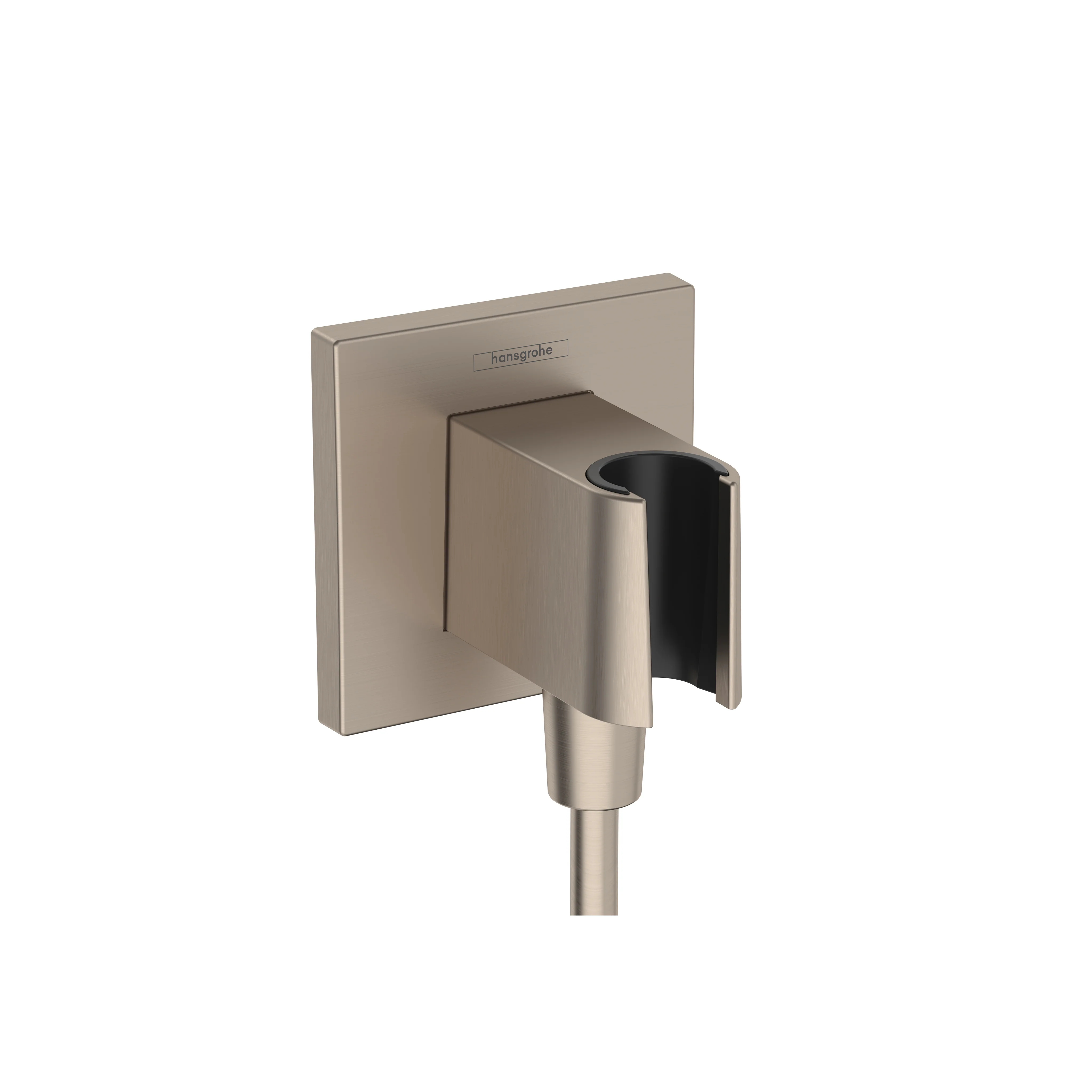 hansgrohe FixFit E Wall Outlet with Handshower Holder - Image 6