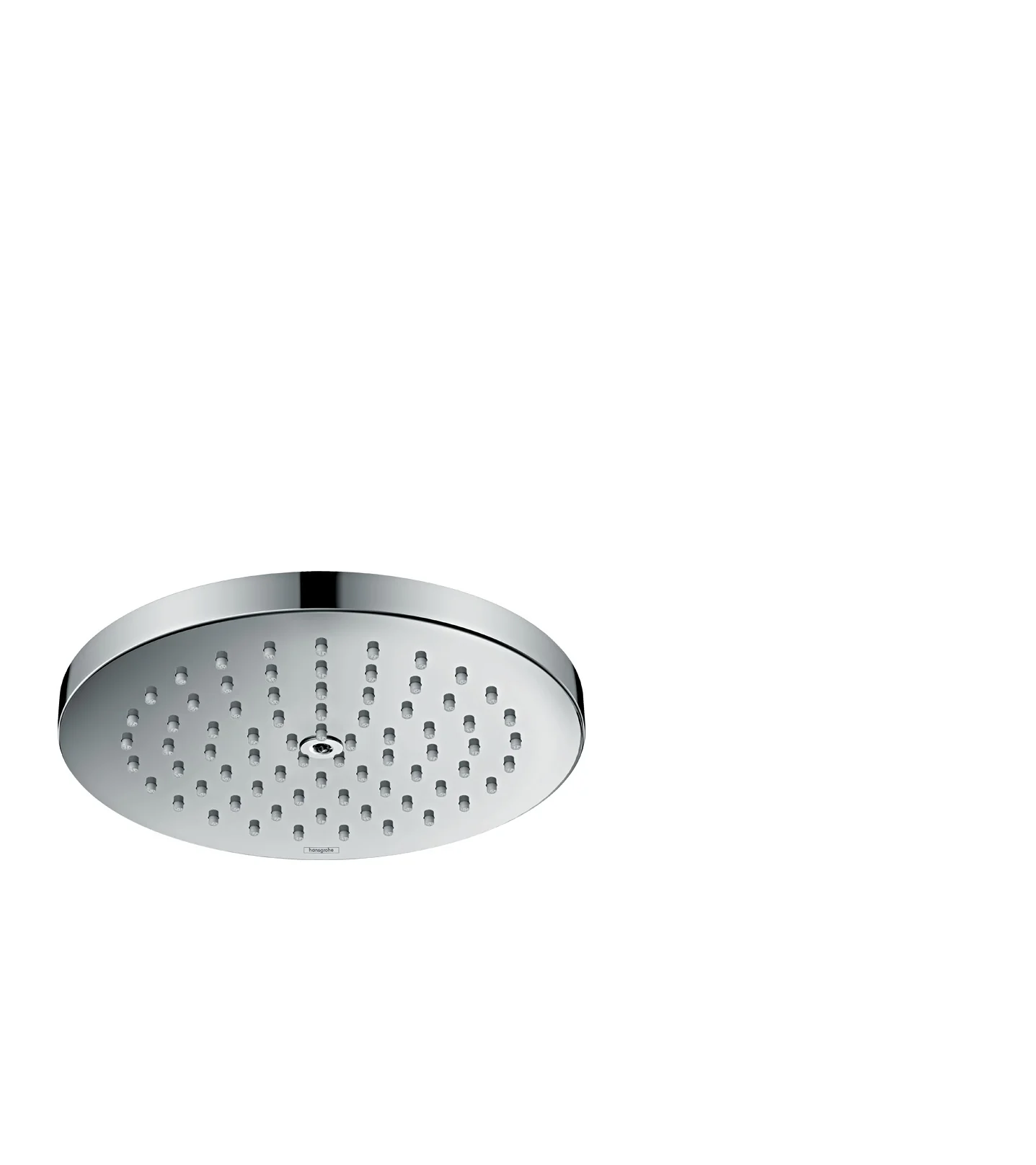 hansgrohe Raindance S Showerhead 180 1-Jet PowderRain, 1.5 GPM