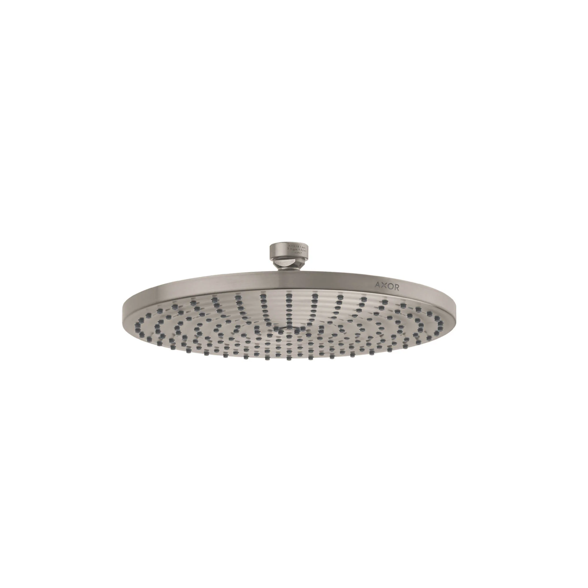 AXOR ShowerSolutions Showerhead 240 1-Jet Powder Rain, 2.5 GPM - Image 4