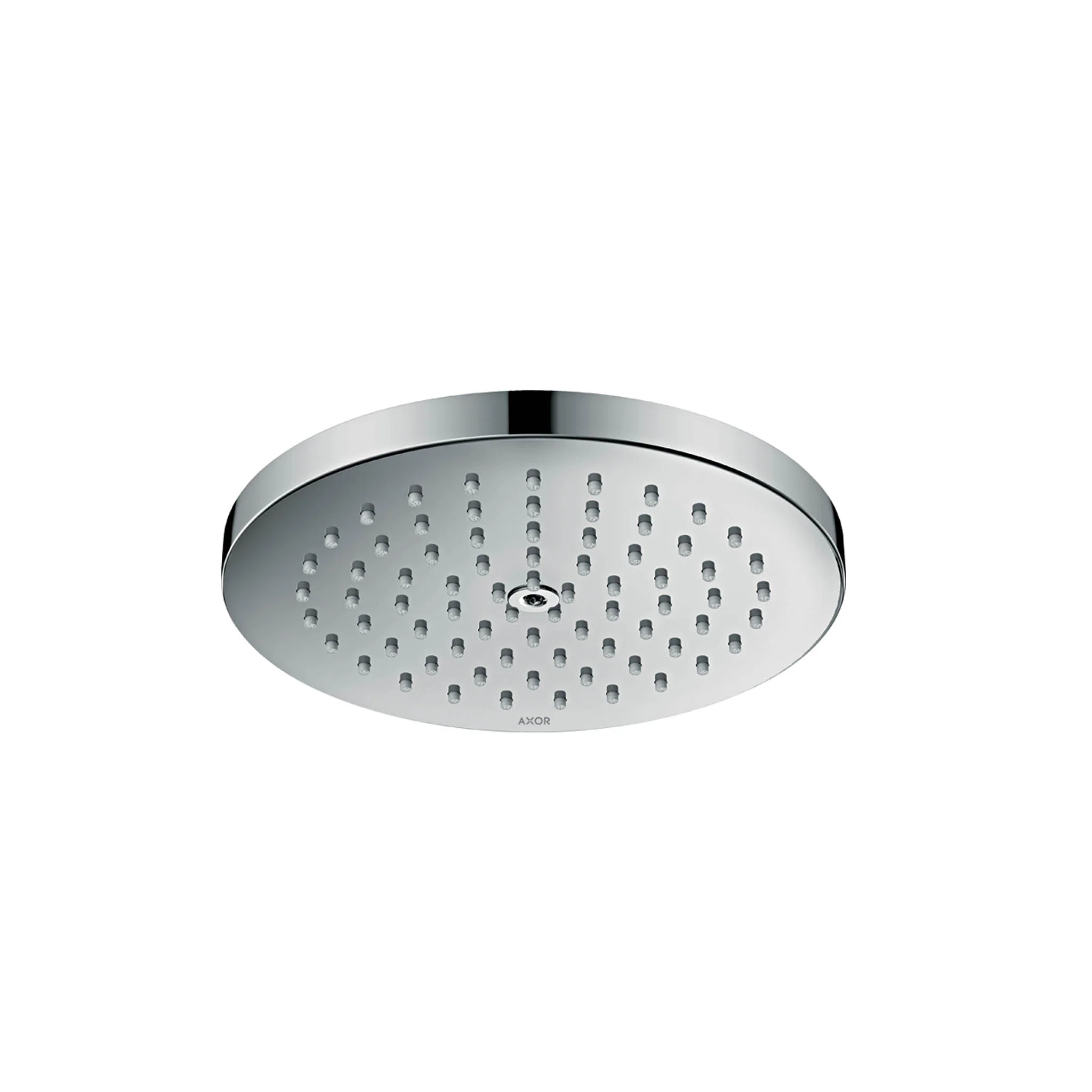 AXOR ShowerSolutions Showerhead 180 1-Jet Powder Rain, 1.75 GPM
