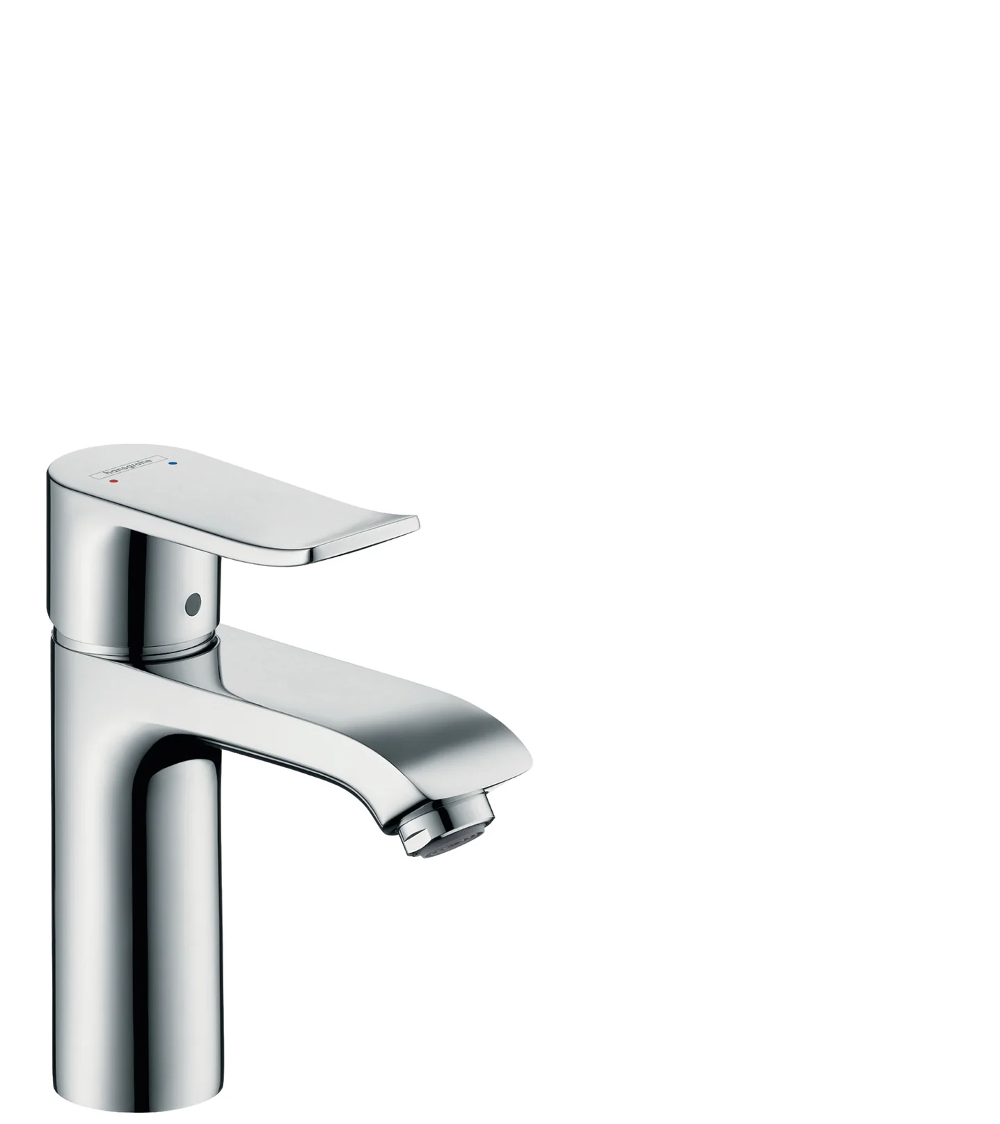 hansgrohe Metris Single-Hole Faucet 110 with Pop-Up Drain, 1.2 GPM