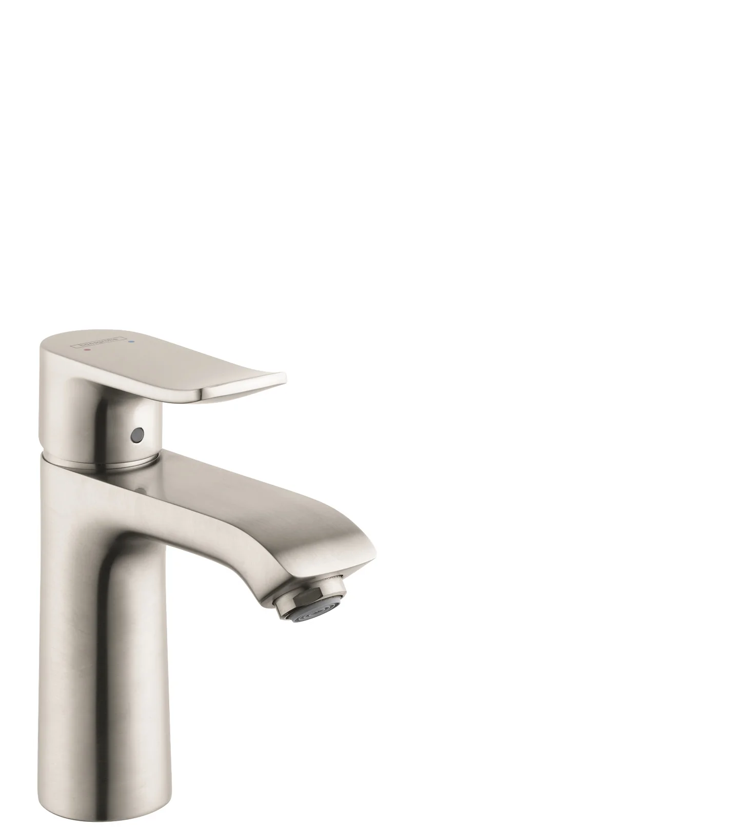 hansgrohe Metris Single-Hole Faucet 110 with Pop-Up Drain, 0.5 GPM - Image 2
