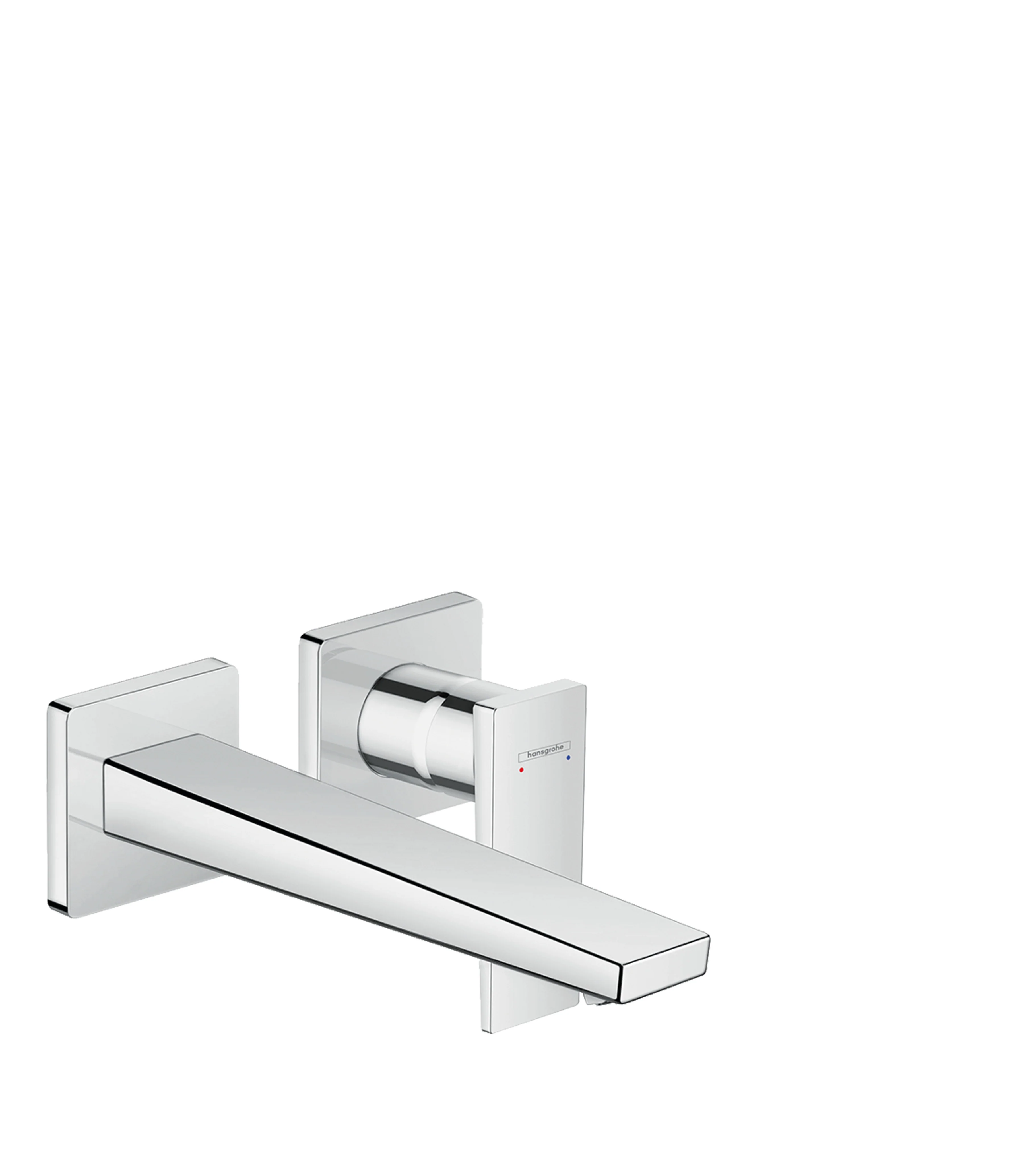 hansgrohe Metropol Wall-Mounted Single-Handle Faucet Trim with Lever Handle, 1.2 GPM