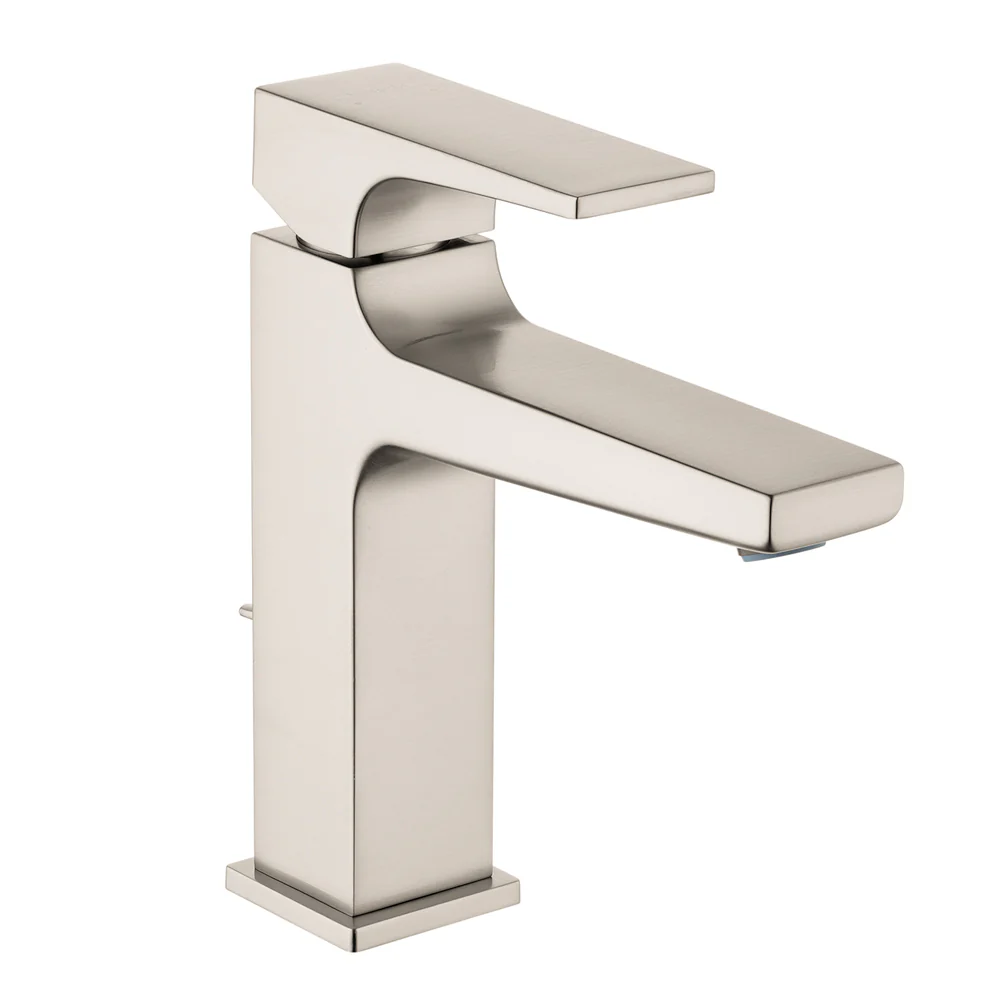 hansgrohe Metropol Single-Hole Faucet 110 with Lever Handle and Pop-Up Drain, 0.5 GPM - Image 2