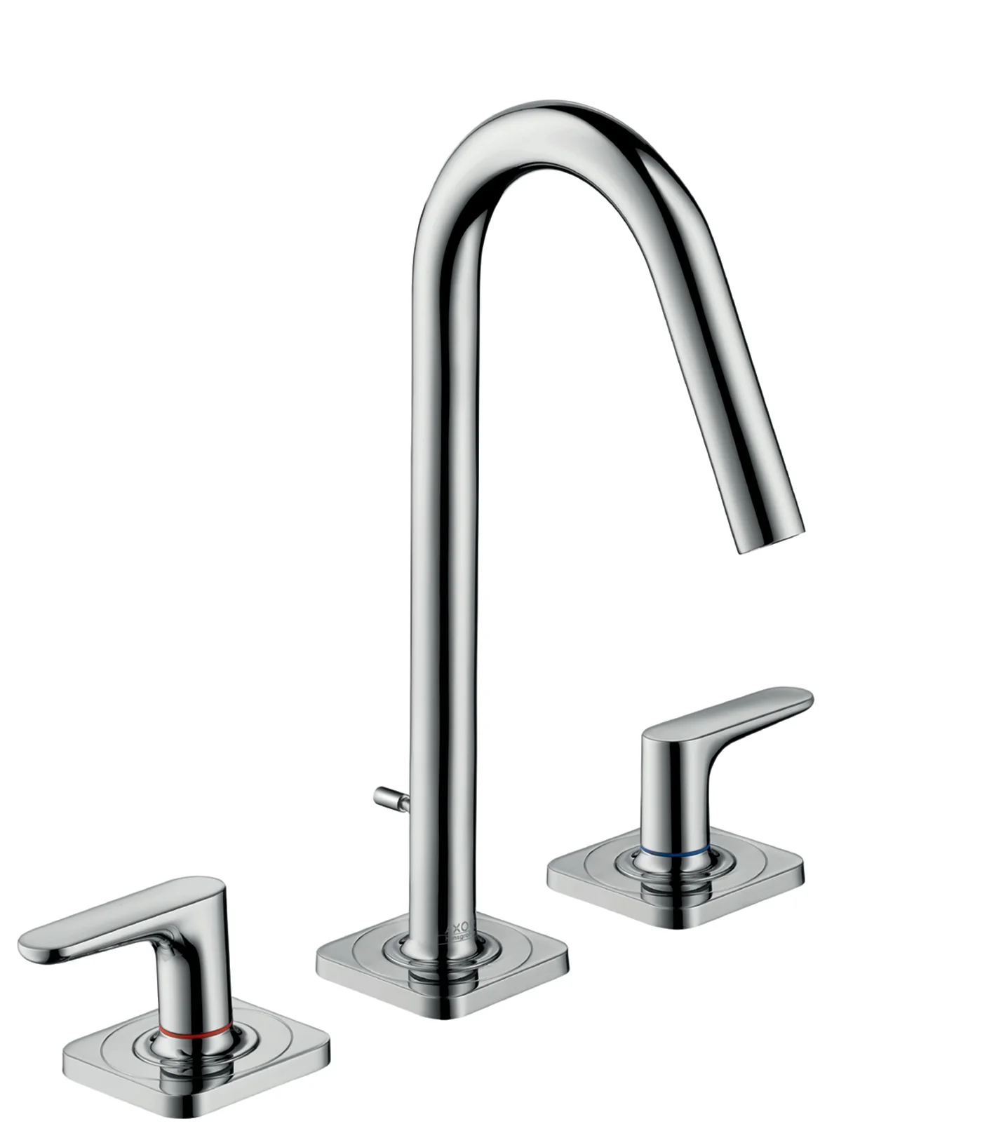 AXOR Citterio M Widespread Faucet 160 with Pop-Up Drain, 1.2 GPM