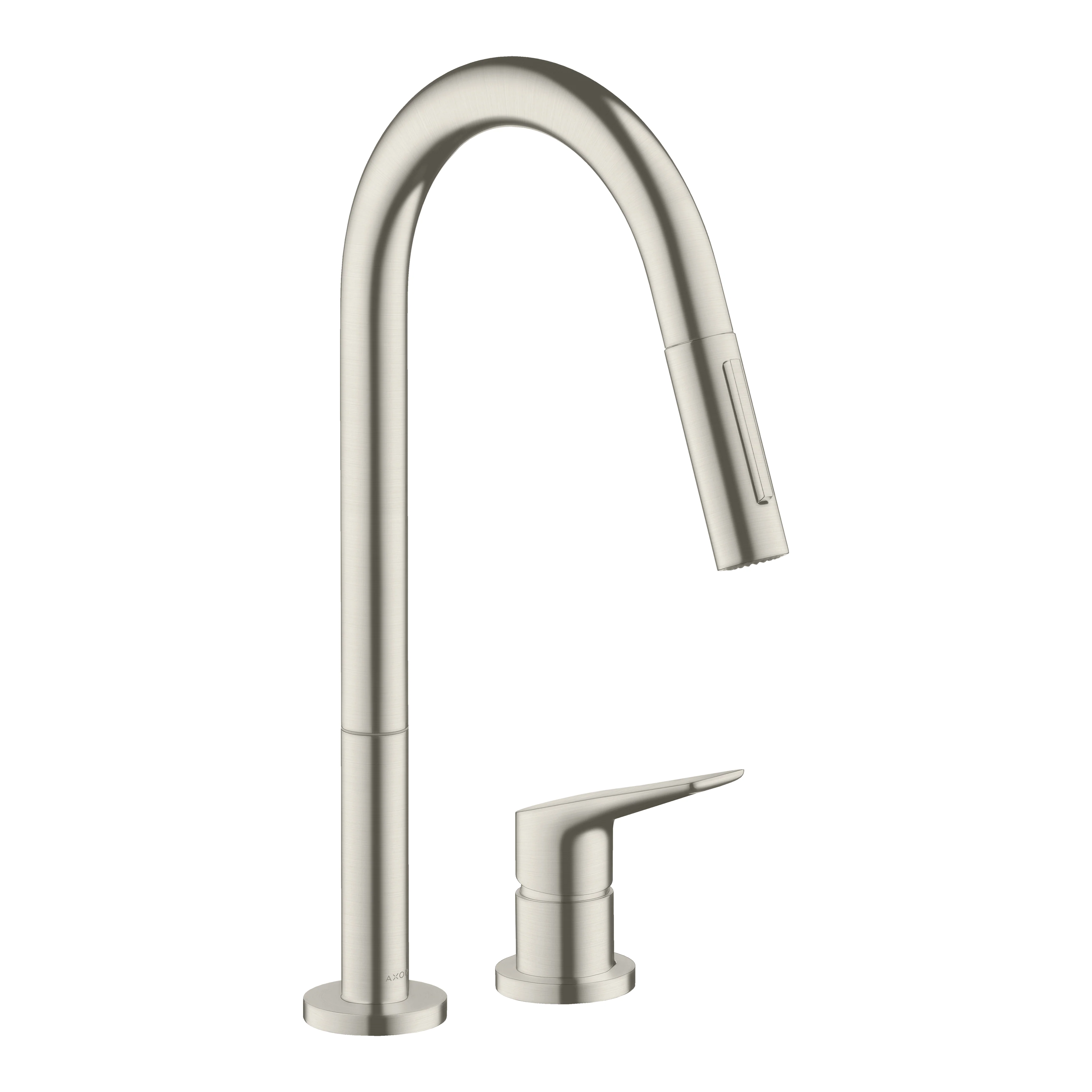AXOR Citterio M 2-Hole Single-Handle Kitchen Faucet 2-Spray Pull-Down, 1.5 GPM - Image 2