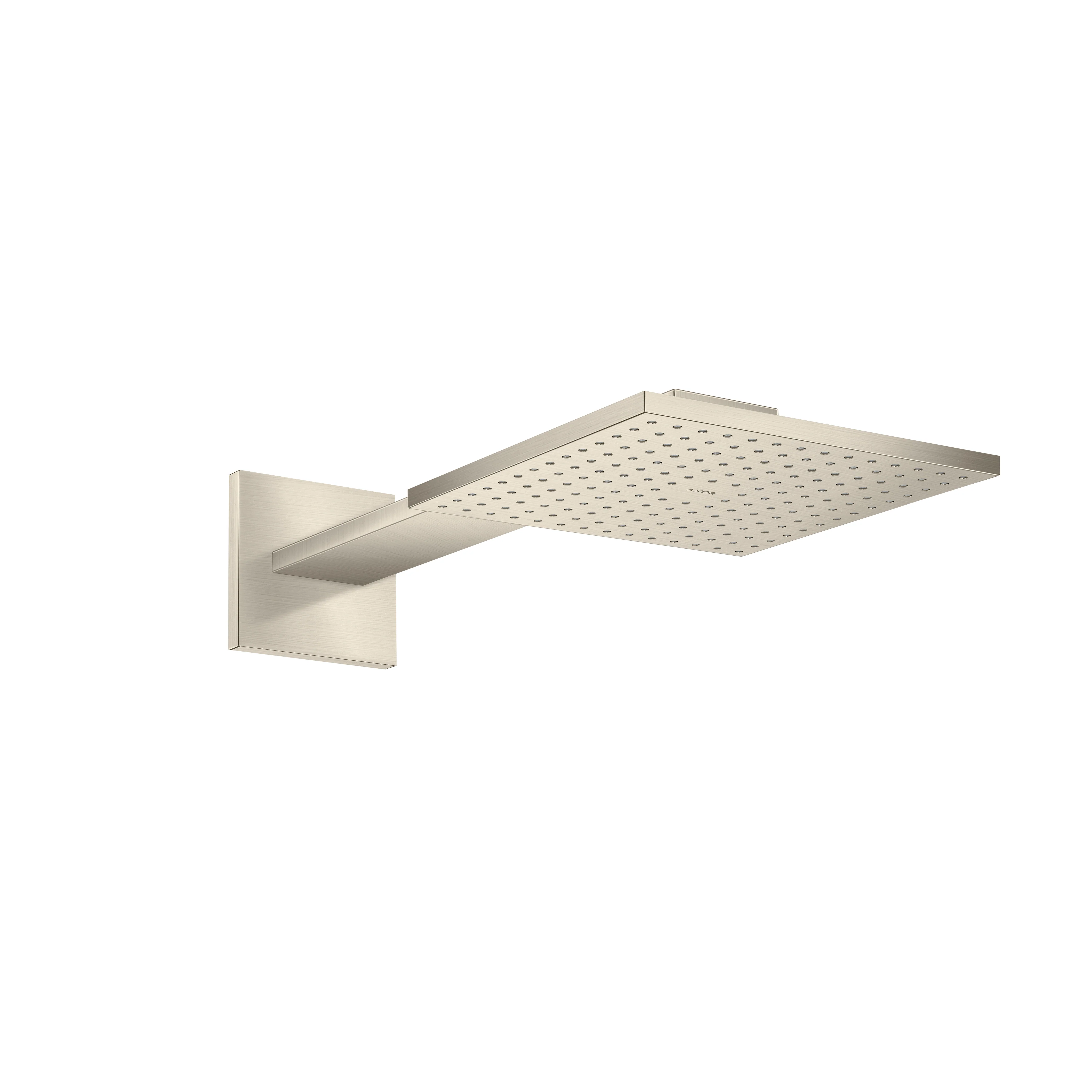 AXOR ShowerSolutions Showerhead 250 Square 2- Jet with Showerarm Trim, 2.5 GPM - Image 5