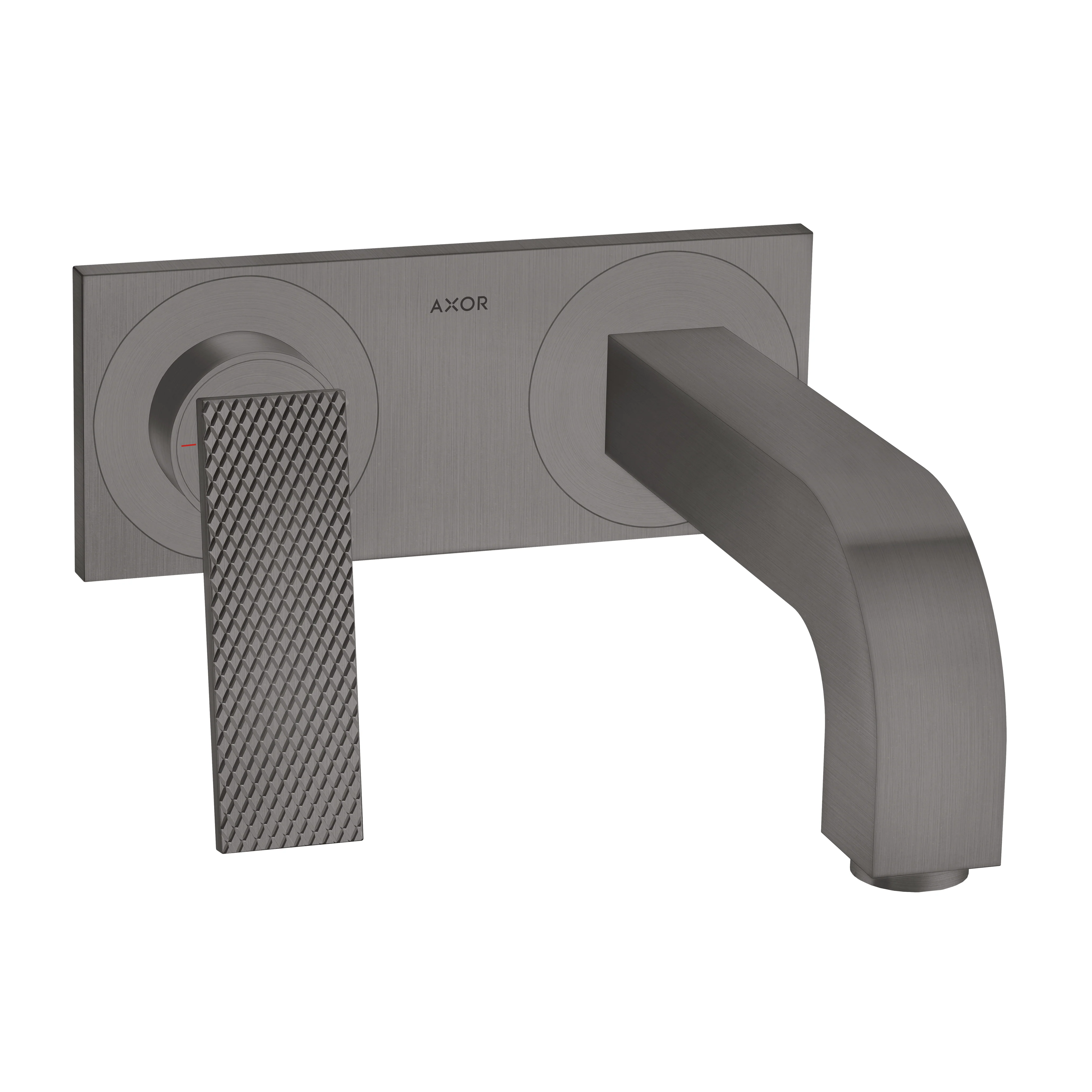 AXOR Citterio Wall-Mounted Single-Handle Faucet Trim with Base Plate- Rhombic Cut, 1.2 GPM - Image 3