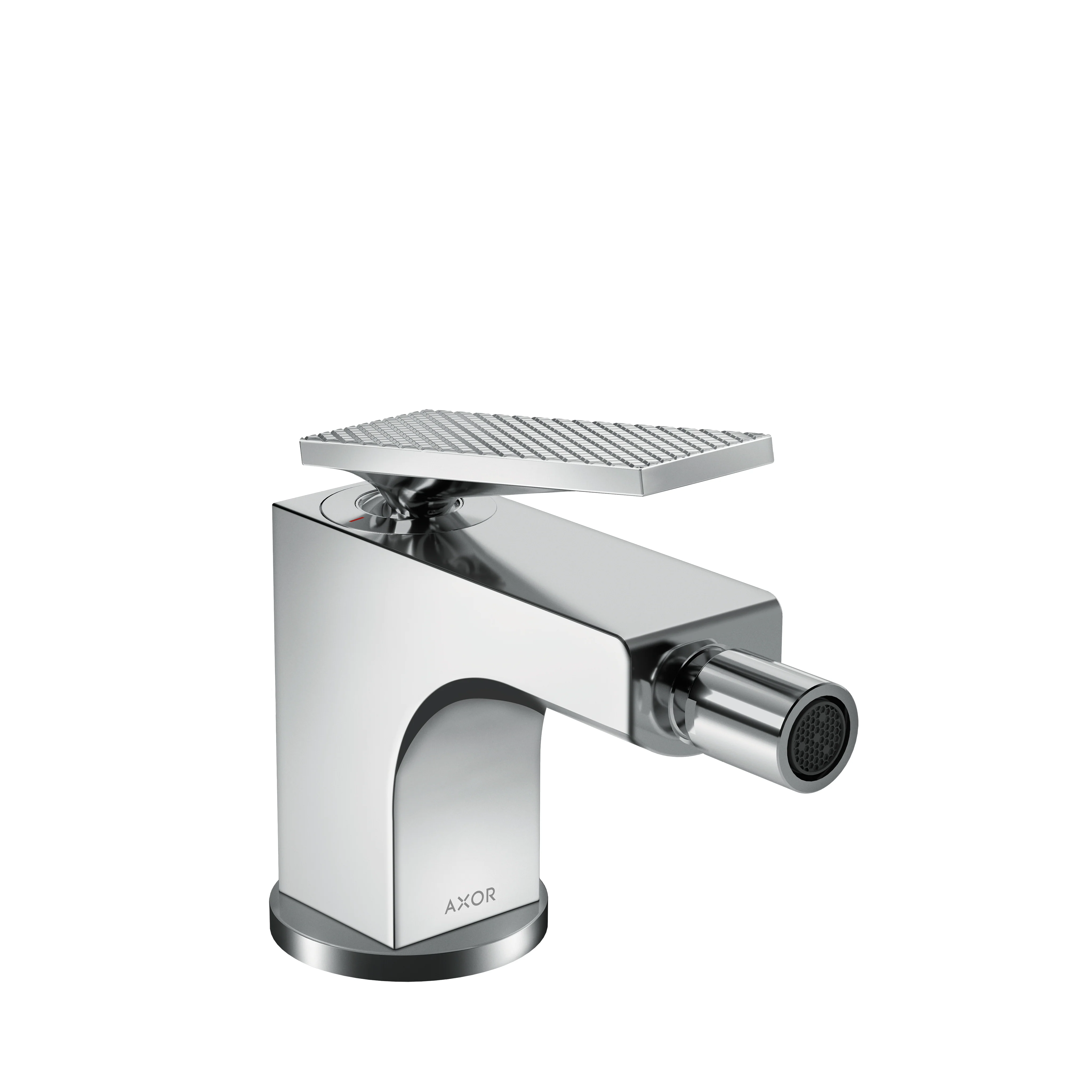 AXOR Citterio Single-Hole Bidet Faucet with Pop-Up Drain- Rhombic Cut, 1.5 GPM