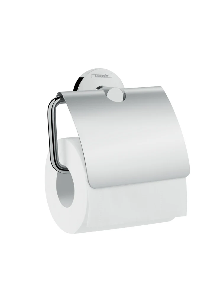 hansgrohe Logis Universal Toilet Paper Holder with Cover