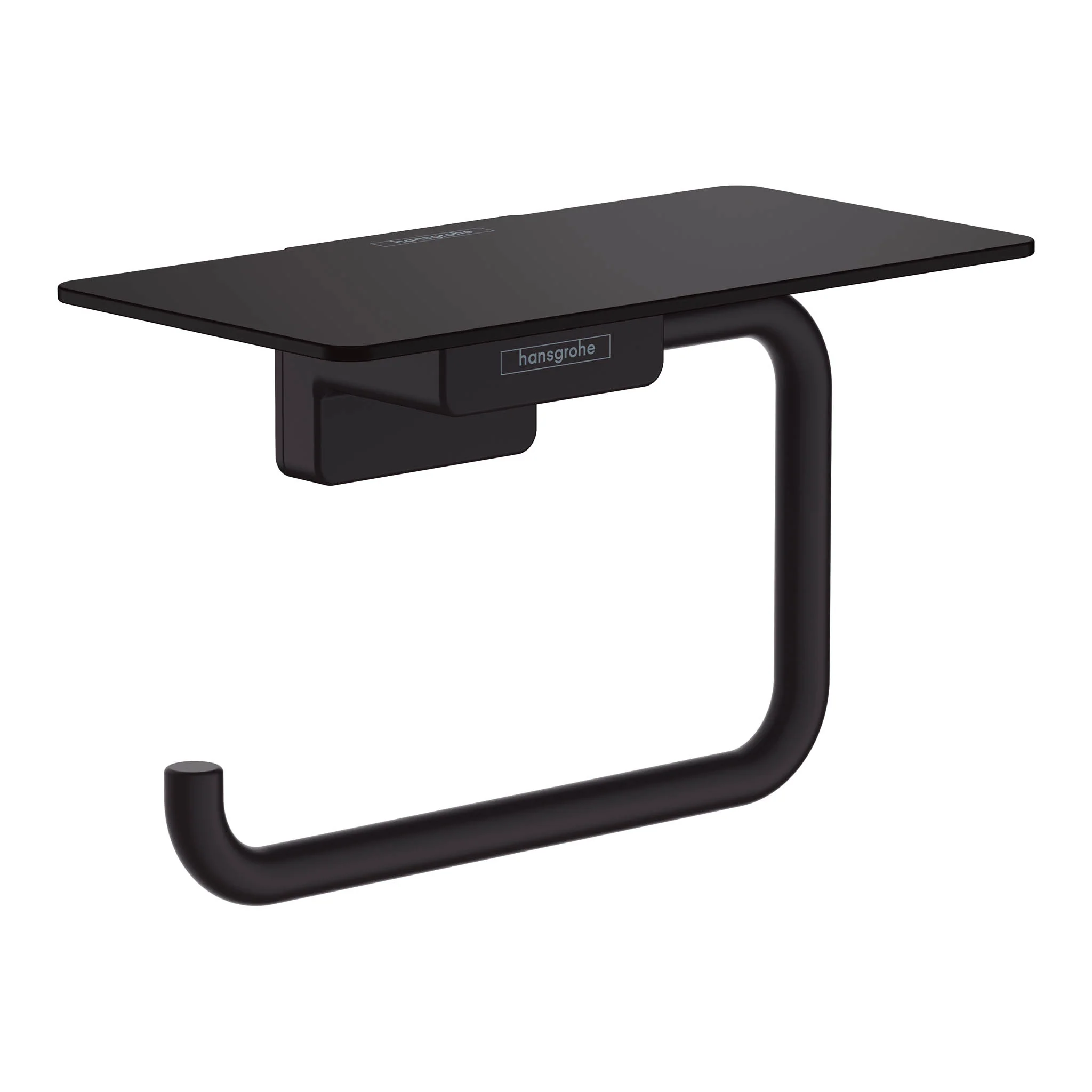 hansgrohe AddStoris Toilet Paper Holder with Shelf - Image 4