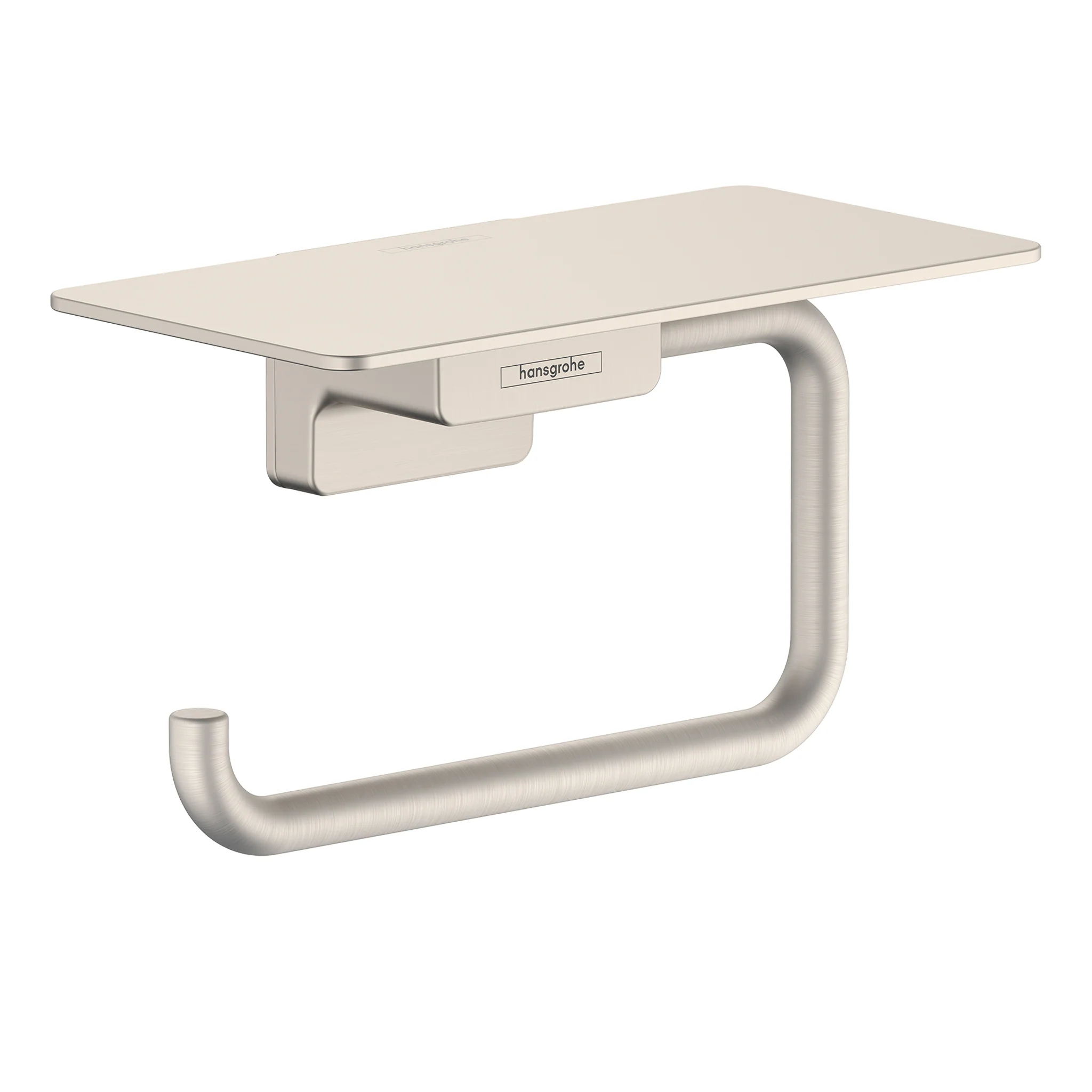 hansgrohe AddStoris Toilet Paper Holder with Shelf - Image 6