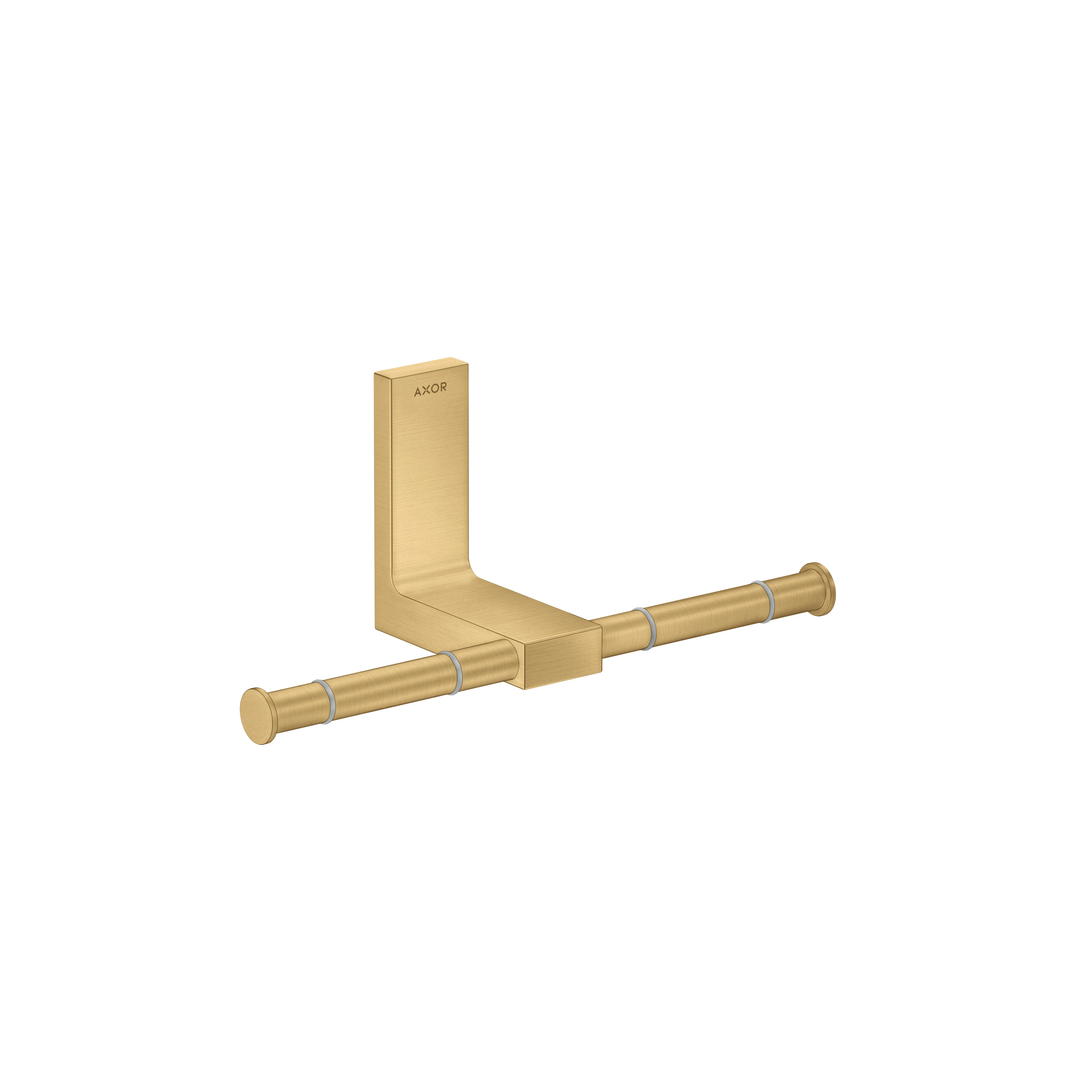 AXOR Universal Rectangular Toilet Paper Holder Double - Image 2