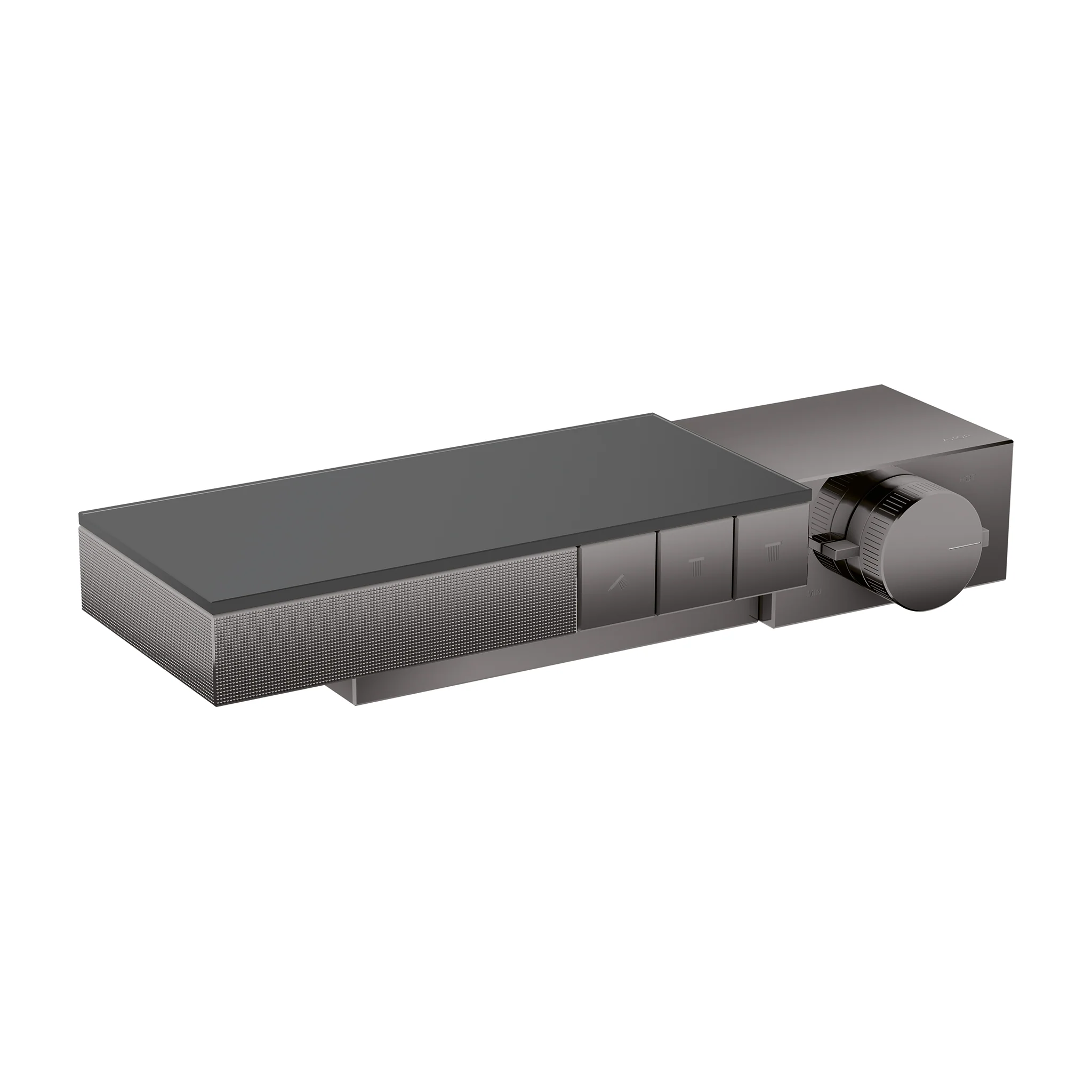 AXOR Edge Thermostatic Trim for Exposed Installation for 3 Functions - Diamond Cut - Image 2