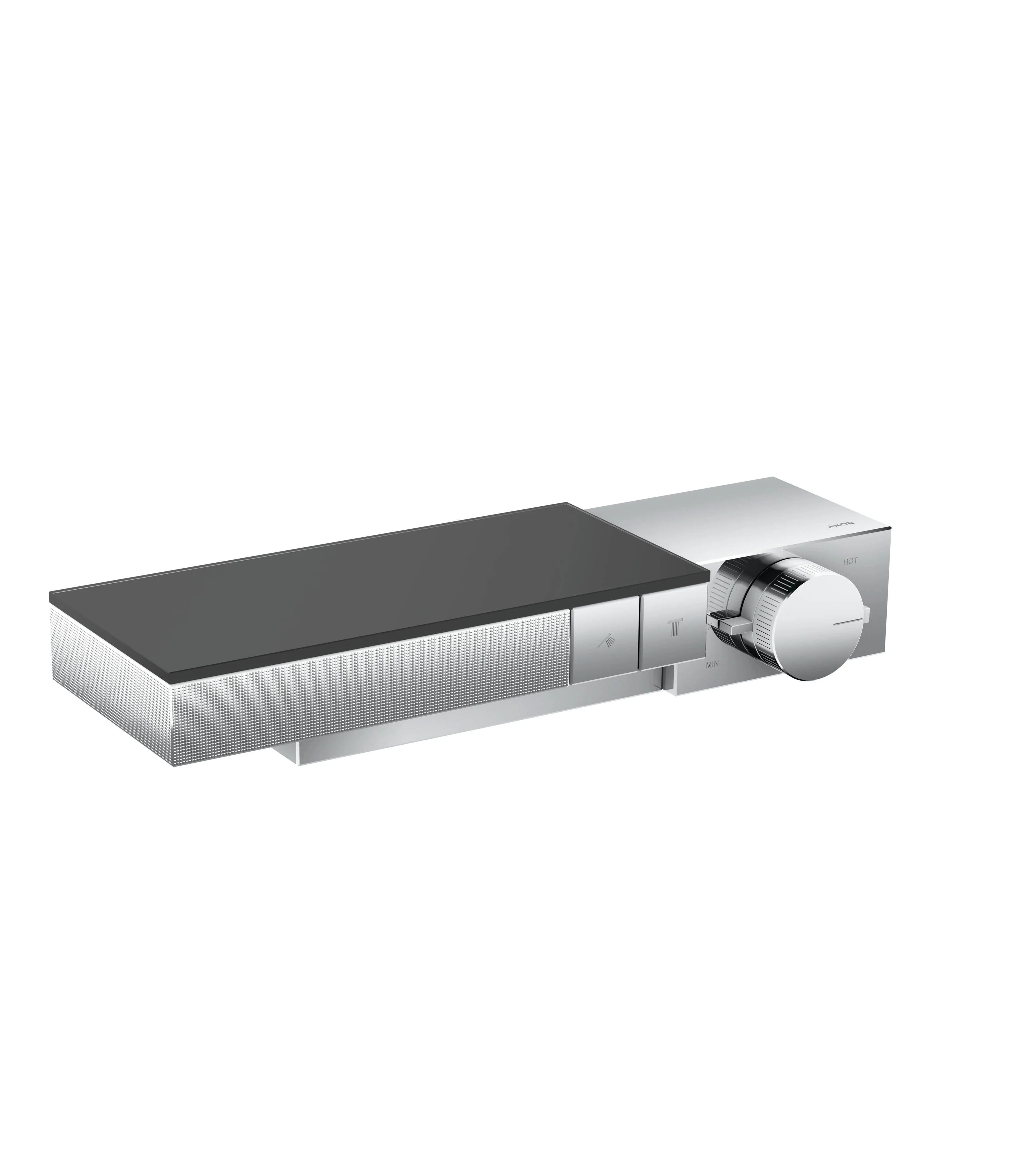 AXOR Edge Thermostatic Trim for Exposed Installation for 2 Functions - Diamond Cut